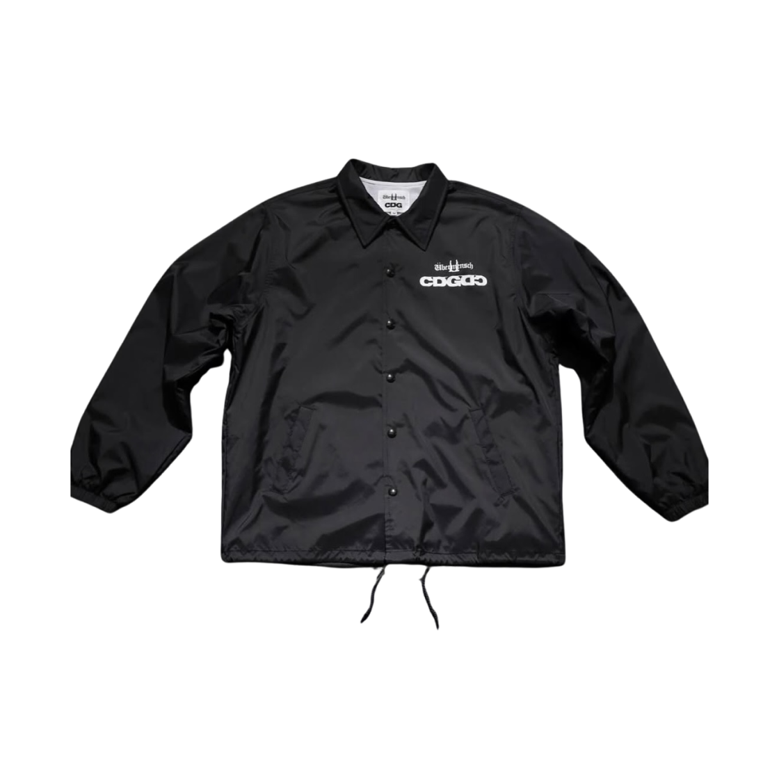 - CDG x G-DRAGON Ubermensch CDGDC Classic Coach Jacket Nylon Black