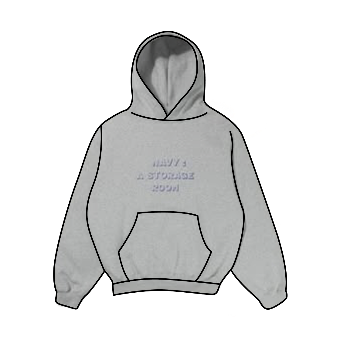 - IAB Studio Storage Room Hoodie Light Gray