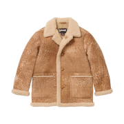 Supreme x Schott Shearling Coat Tan - 25FW