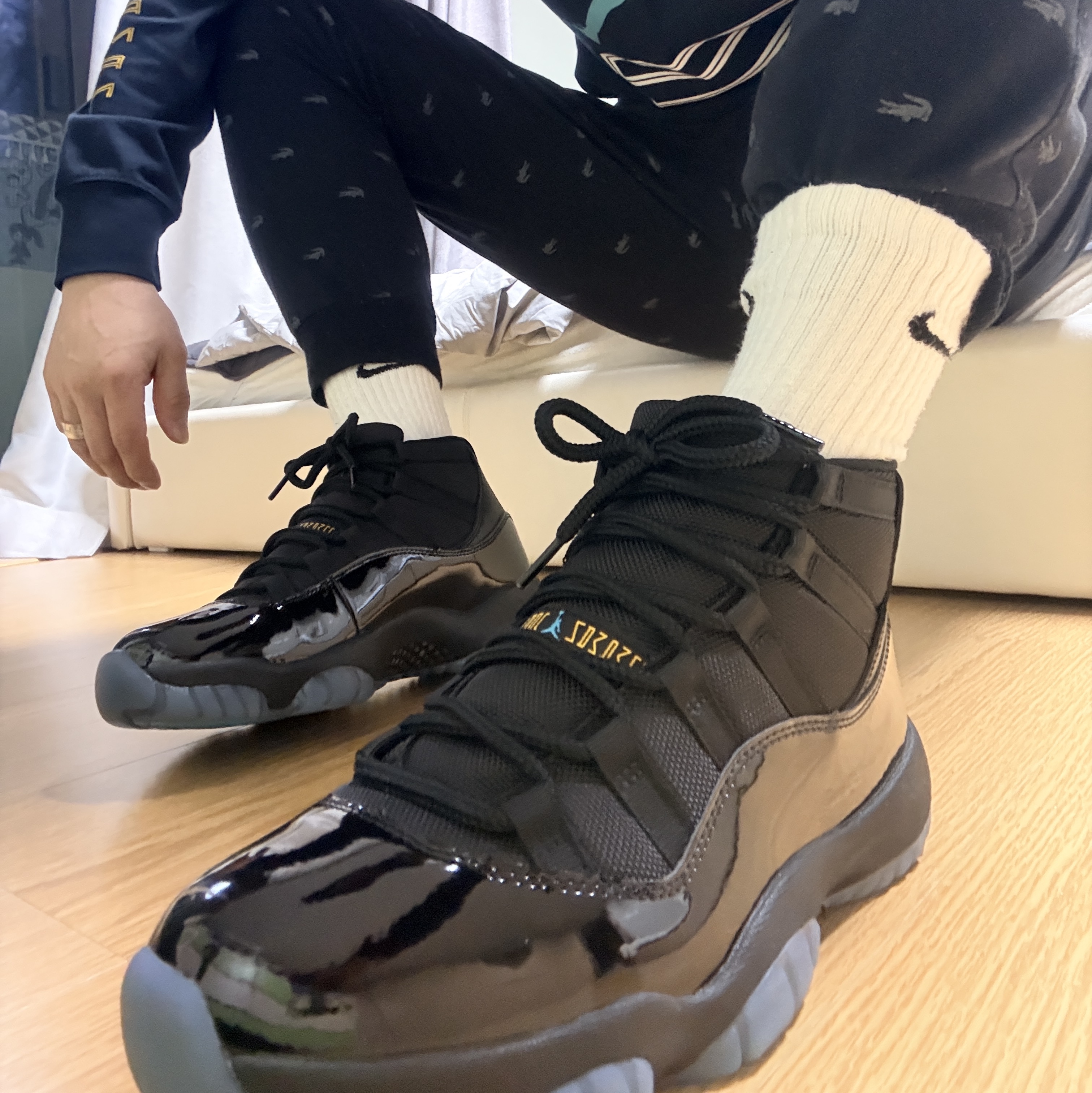 Jordan 11 Retro Gamma 착용 스타일 - 3