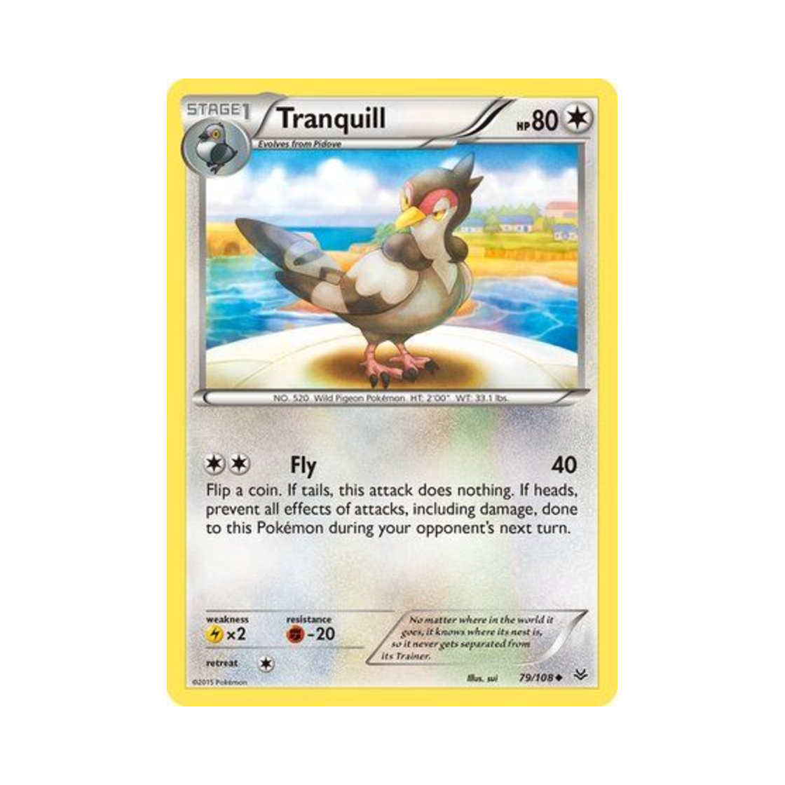 포켓몬 TCG 유토브 U 로어링 스카이즈 (영문판)(Pokemon TCG Tranquill U Roaring Skies (English Ver.)) - 1