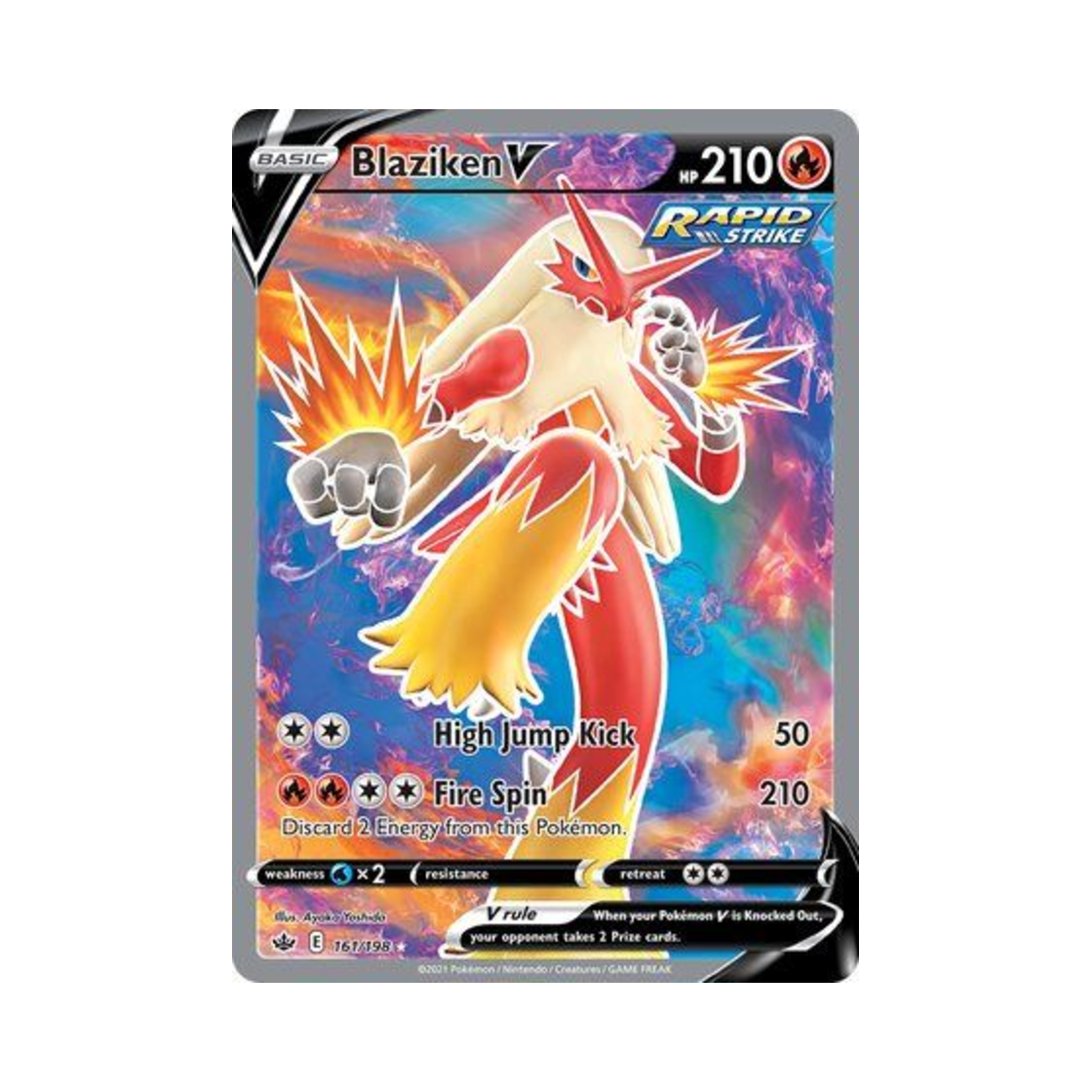 포켓몬 TCG 번치코 V RU 칠링 레인 (영문판)(Pokemon TCG Blaziken V RU Chilling Reign (English Ver.)) - 1
