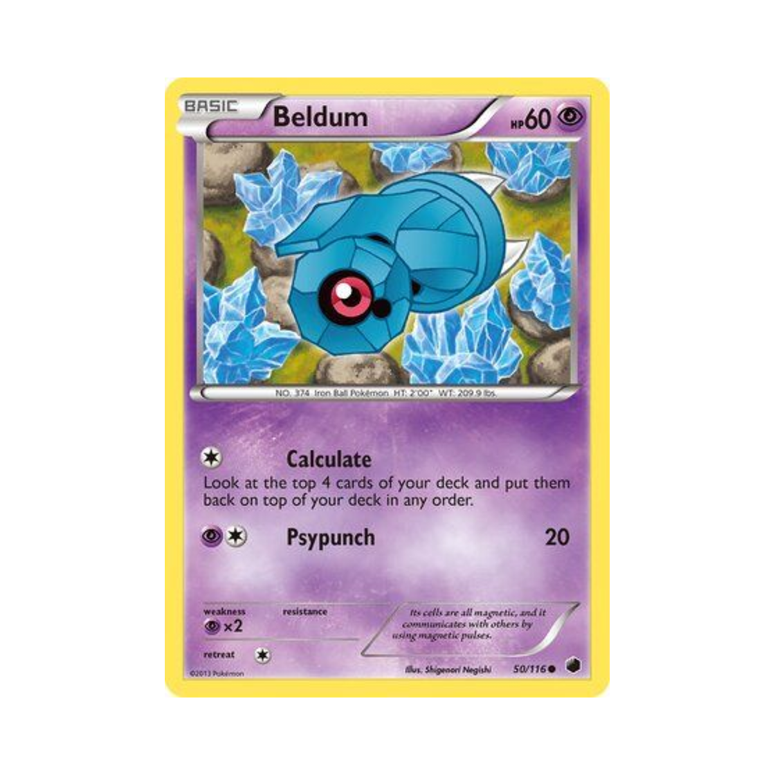 포켓몬 TCG 메탕 C 플라스마 프리즈 (영문판)(Pokemon TCG Beldum C Plasma Freeze (English Ver.)) - 1