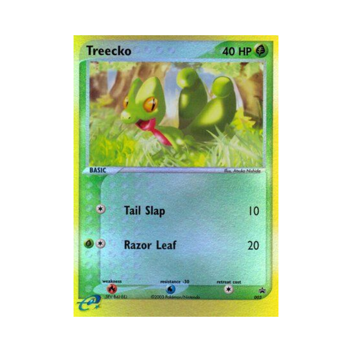 포켓몬 TCG 나무지기 P 닌텐도 프로모카드 (영문판)(Pokemon TCG Treecko P Nintendo Promos (English Ver.))