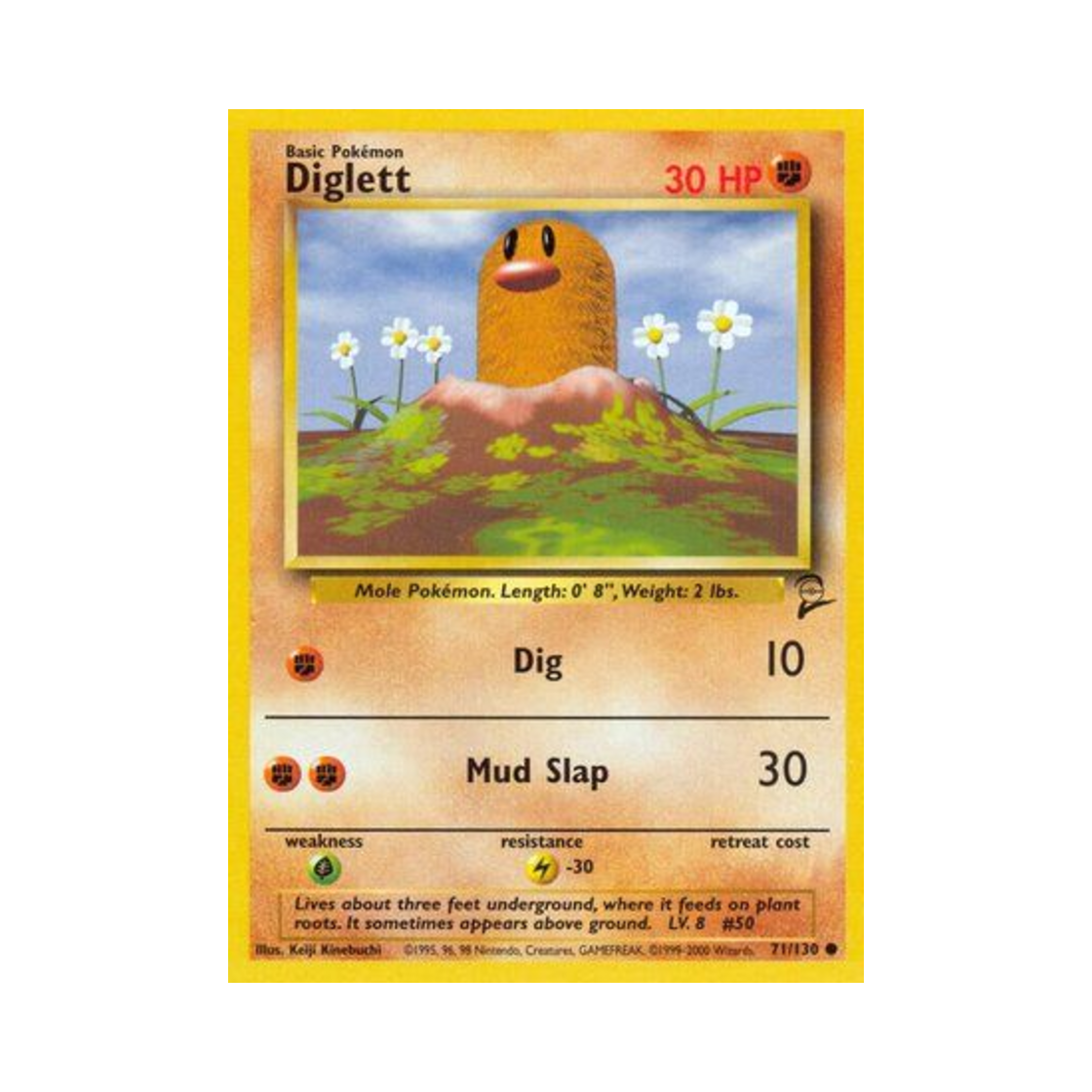 포켓몬 TCG 디그다 C 베이스 세트 2 (영문판)(Pokemon TCG Diglett C Base Set 2 (English Ver.)) - 1