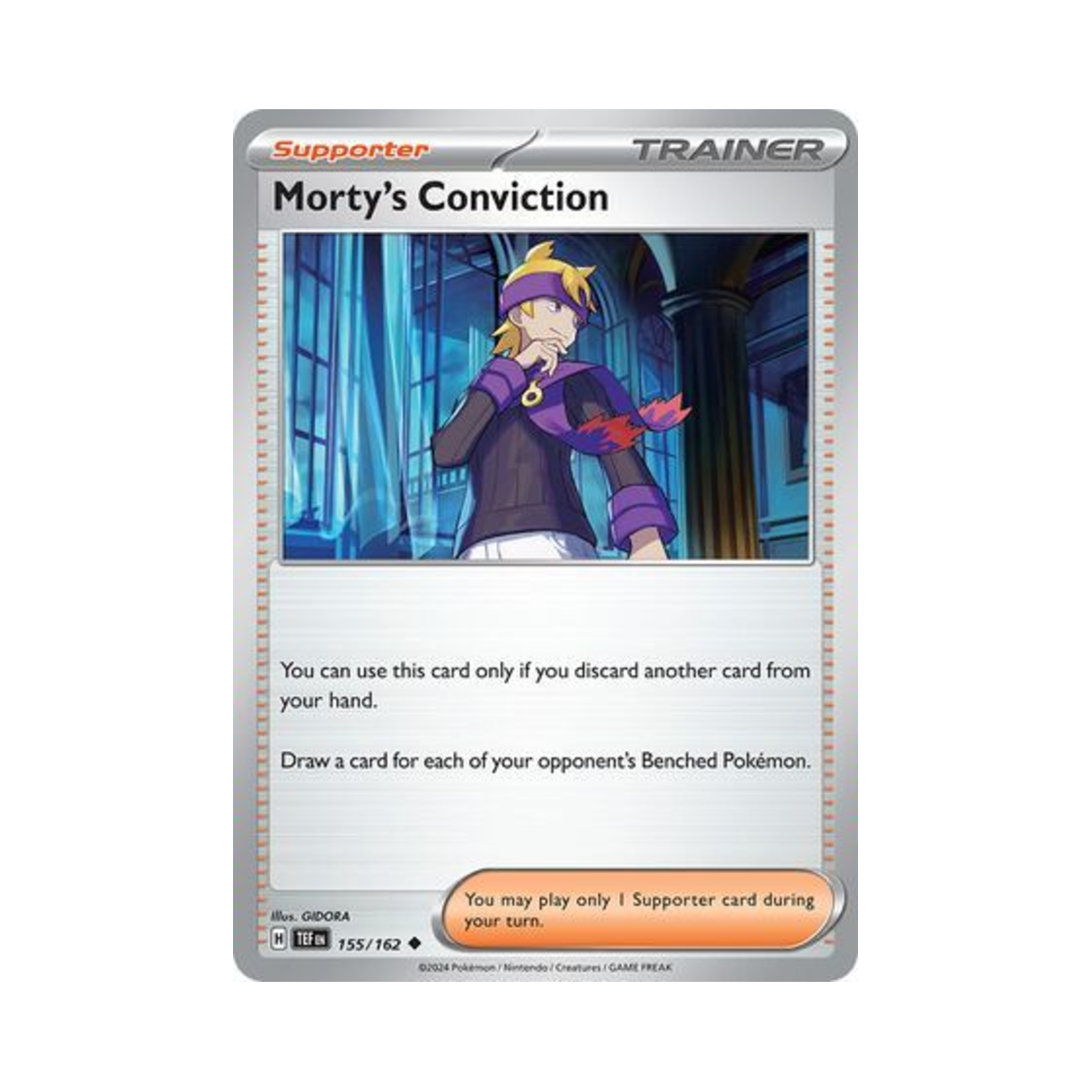 포켓몬 TCG 유빈의 신념 U 템포럴 포시스 (영문판)(Pokemon TCG Morty's Conviction U Temporal Forces (English Ver.)) - 1