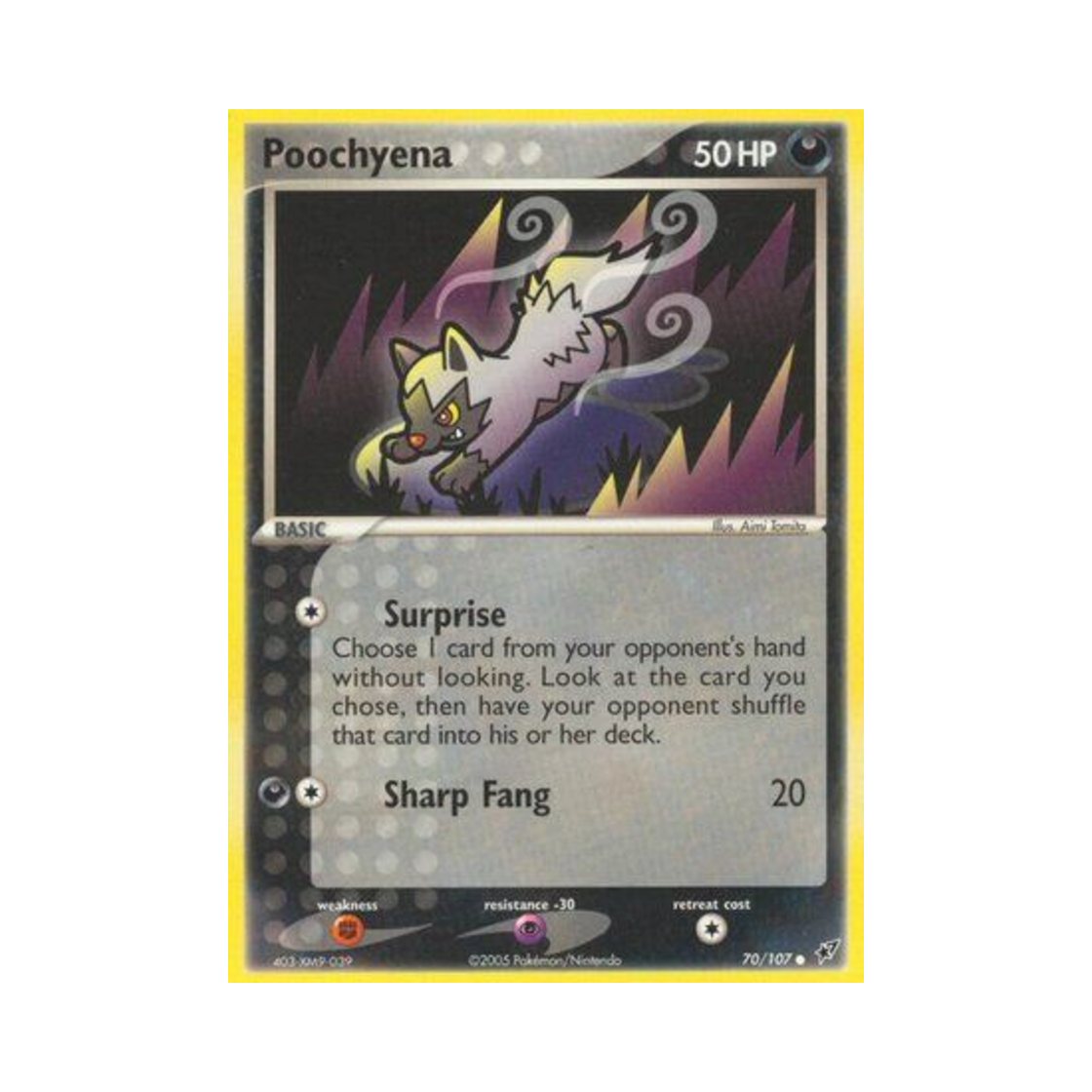 포켓몬 TCG 포챠나 C EX 테오키스 (영문판)(Pokemon TCG Poochyena C EX Deoxys (English Ver.)) - 1