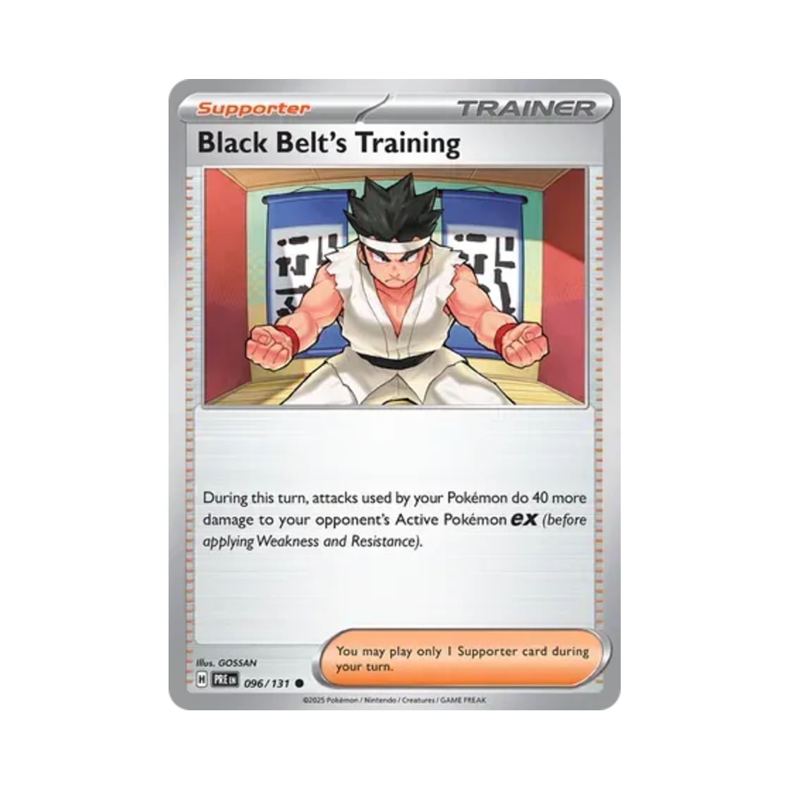 포켓몬 TCG 태권왕의 수련 C 프리즈매틱 에볼루션즈 (영문판)(Pokemon TCG Black Belt's Training C Prismatic Evolutions (English Ver.)) - 1