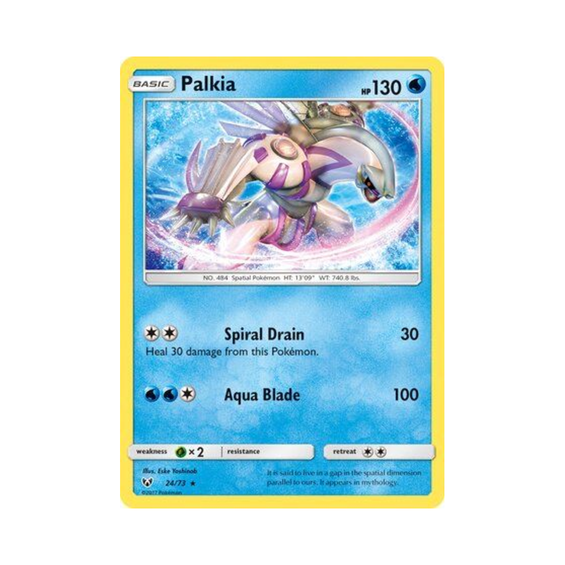 포켓몬 TCG 펄기아 RH 샤이닝 레전즈 (영문판)(Pokemon TCG Palkia RH Shining Legends (English Ver.)) - 1