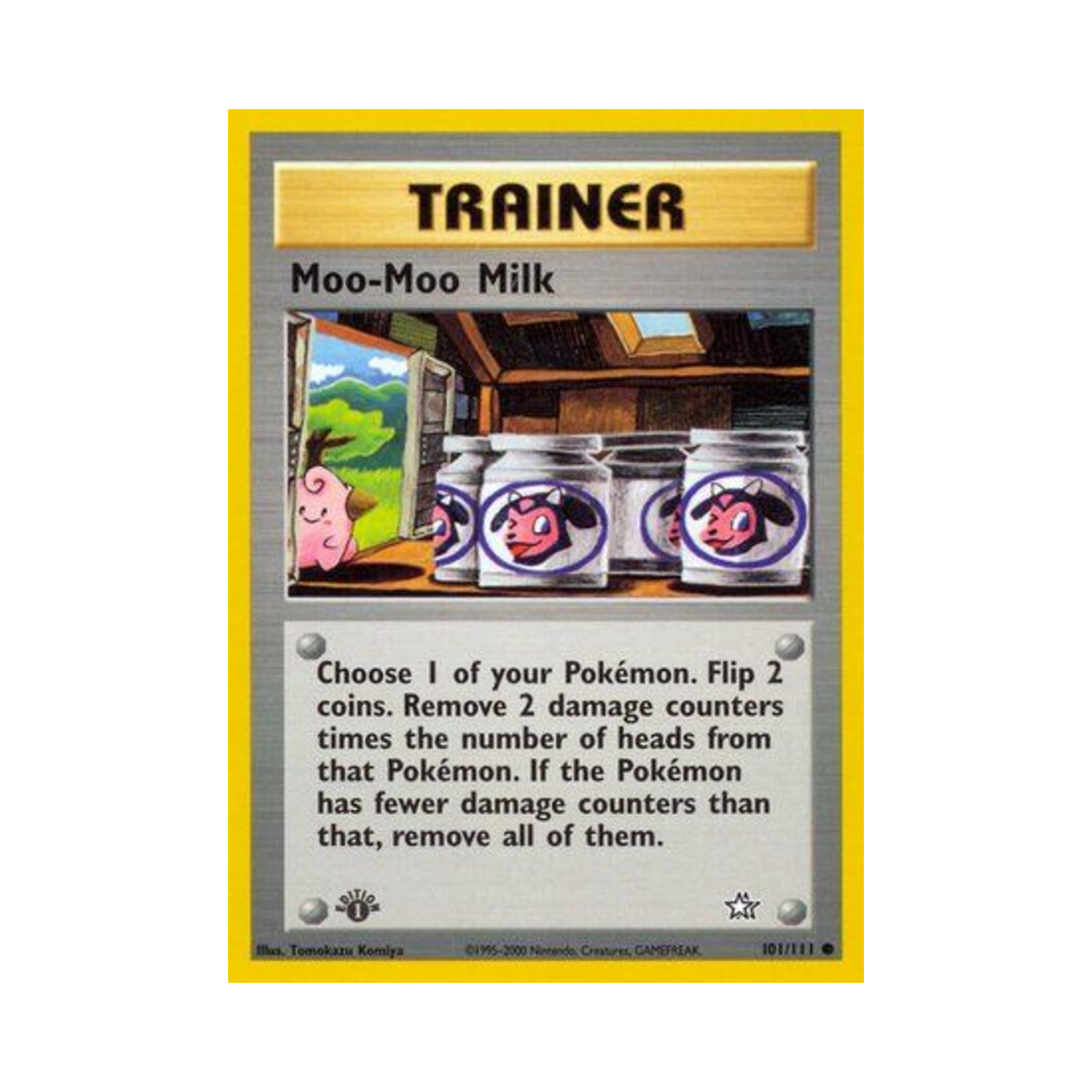 포켓몬 TCG 튼튼밀크 C 네오 제네시스 (영문판)(Pokemon TCG Moo-Moo Milk C Neo Genesis (English Ver.)) - 1