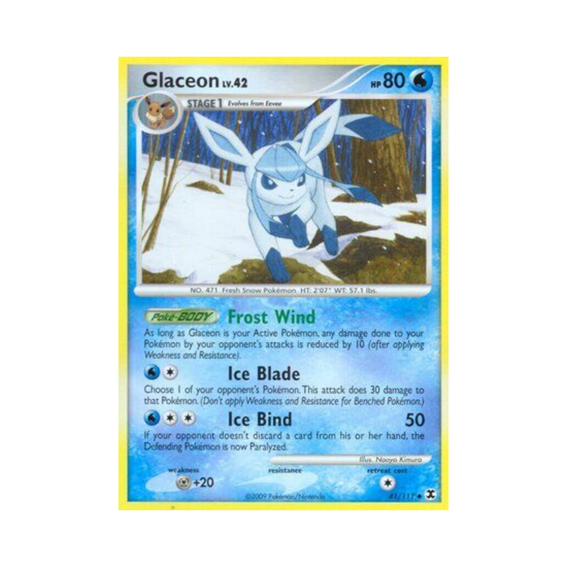 포켓몬 TCG 글레이시아 U 라이징 라이벌스 (영문판)(Pokemon TCG Glaceon U Rising Rivals (English Ver.)) - 1