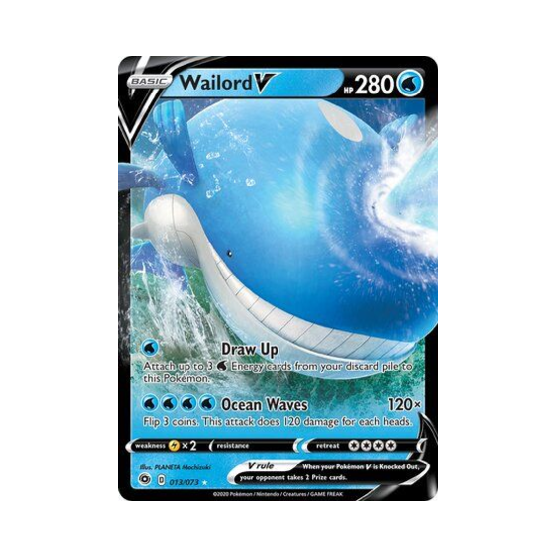 포켓몬 TCG 고래왕 V HRV 챔피언스 패스 (영문판)(Pokemon TCG Wailord V HRV Champion's Path (English Ver.)) - 1
