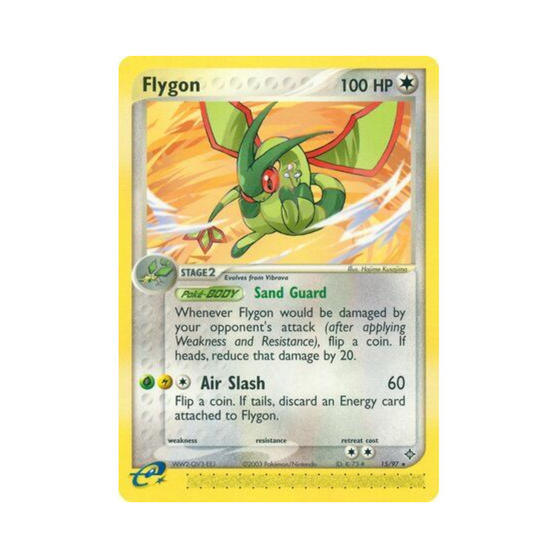 포켓몬 TCG 플라이곤 R EX 드래곤 (영문판)(Pokemon TCG Flygon R EX Dragon (English Ver.)) - 1