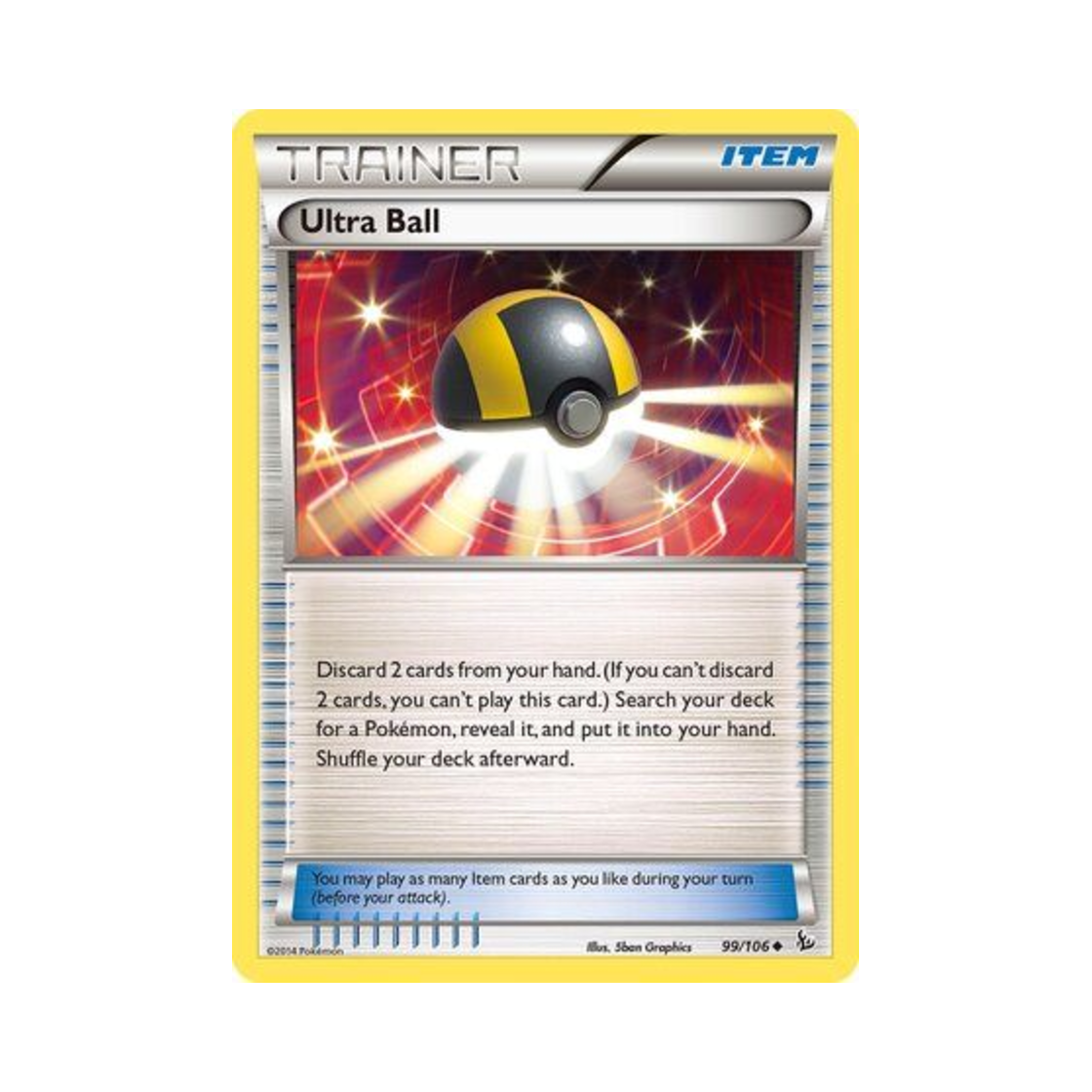 포켓몬 TCG 하이퍼볼 U 플래시파이어 (영문판)(Pokemon TCG Ultra Ball U Flashfire (English Ver.)) - 1