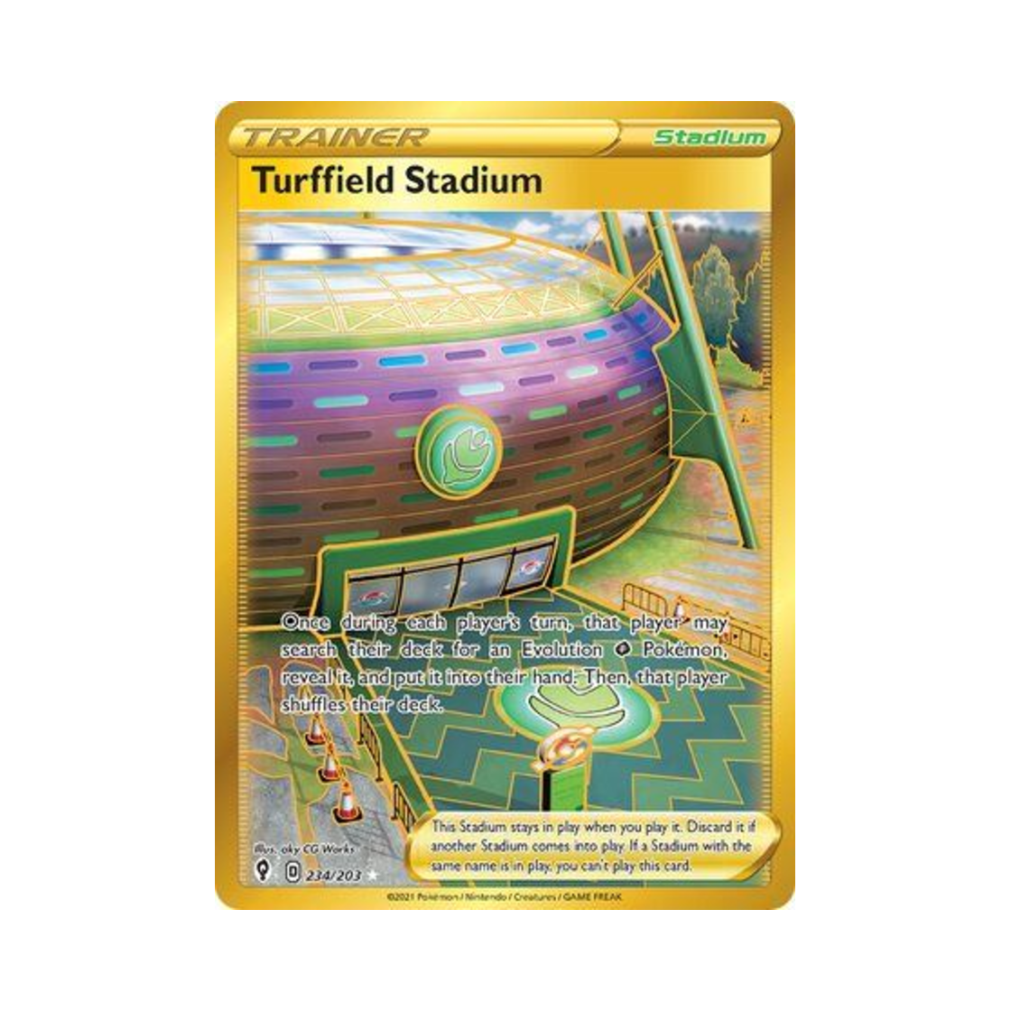 포켓몬 TCG 터프스타디움 RS 이볼빙 스카이즈 (영문판)(Pokemon TCG Turffield Stadium RS Evolving Skies (English Ver.)) - 1