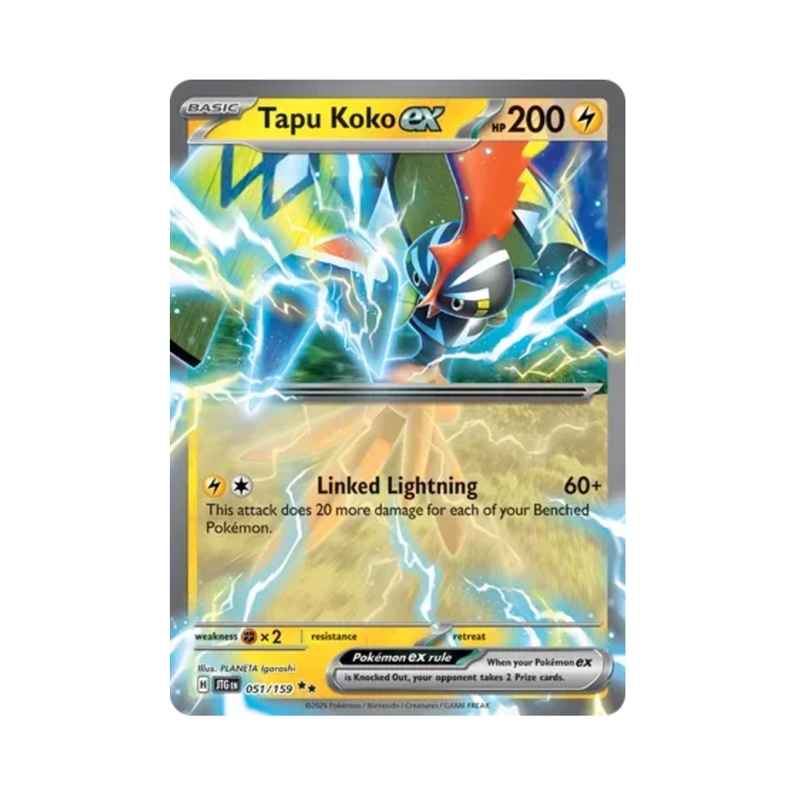 포켓몬 TCG 카푸꼬꼬꼭 ex DR 저니 투게더 (영문판)(Pokemon TCG Tapu Koko ex DR Journey Together (English Ver.)) - 1