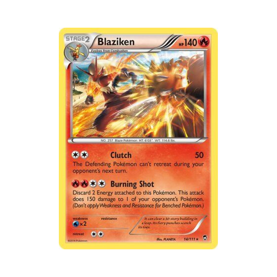 포켓몬 TCG 번치코 RH 퓨리어스 피스트 (영문판)(Pokemon TCG Blaziken RH Furious Fists (English Ver.)) - 1
