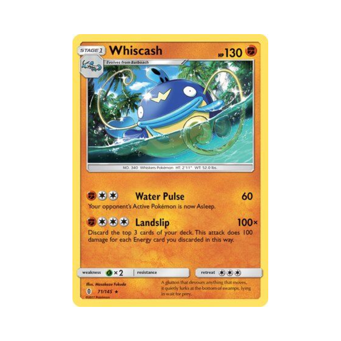 포켓몬 TCG 메깅 R 가디언스 라이징 (영문판)(Pokemon TCG Whiscash R Guardians Rising (English Ver.)) - 1