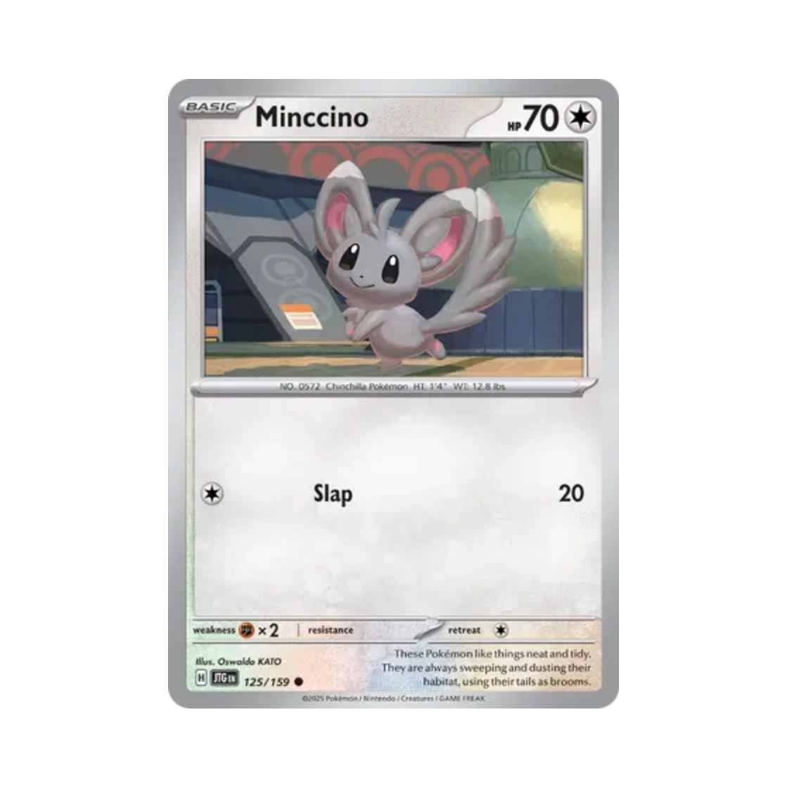 포켓몬 TCG 치라미 C 저니 투게더 (영문판)(Pokemon TCG Minccino C Journey Together (English Ver.)) - 1