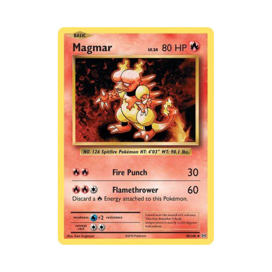 포켓몬 TCG 마그마 U 에볼루션즈 (영문판)(Pokemon TCG Magmar U Evolutions (English Ver.)) - 1