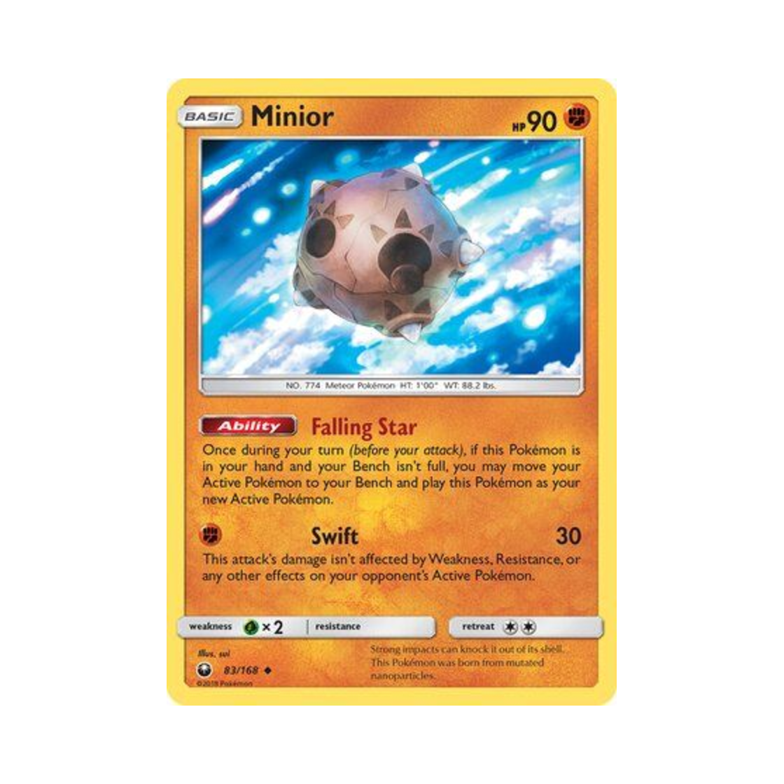 포켓몬 TCG 메테노 U 셀레스티얼 스톰 (영문판)(Pokemon TCG Minior U Celestial Storm (English Ver.)) - 1