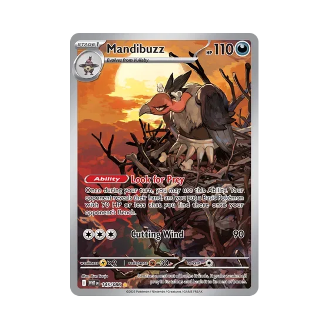 포켓몬 TCG 버랜지나 IR 화이트플레어 (영문판)(Pokemon TCG Mandibuzz IR White Flare (English Ver.)) - 1