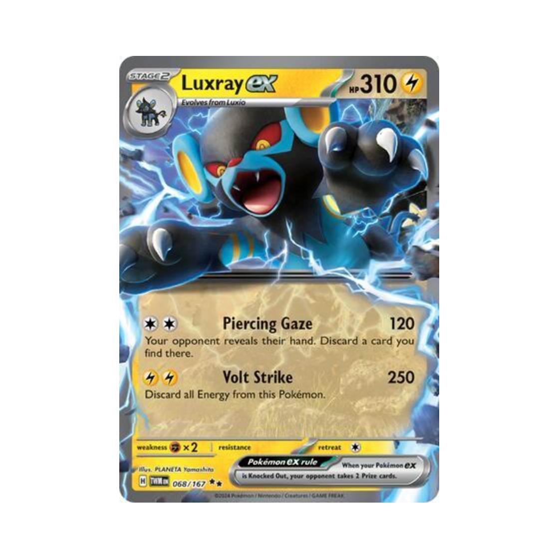 포켓몬 TCG 렌트라 ex DR 트와일라잇 마스커레이드 (영문판)(Pokemon TCG Luxray ex DR Twilight Masquerade (English Ver.)) - 1