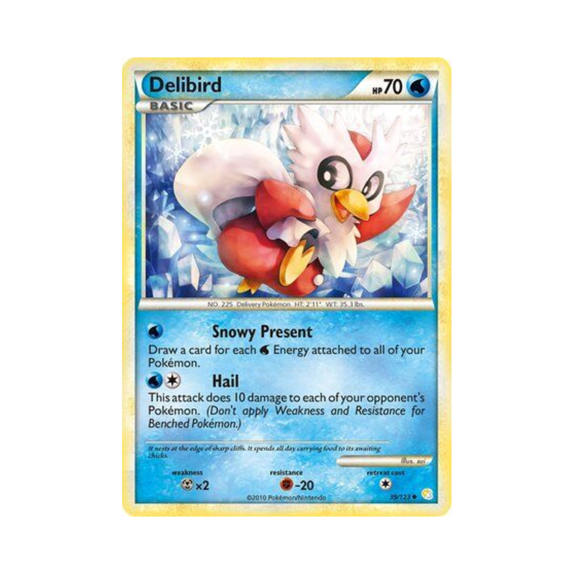 포켓몬 TCG 딜리버드 U 하트골드 & 소울실버 (영문판)(Pokemon TCG Delibird U HeartGold & SoulSilver (English Ver.)) - 1