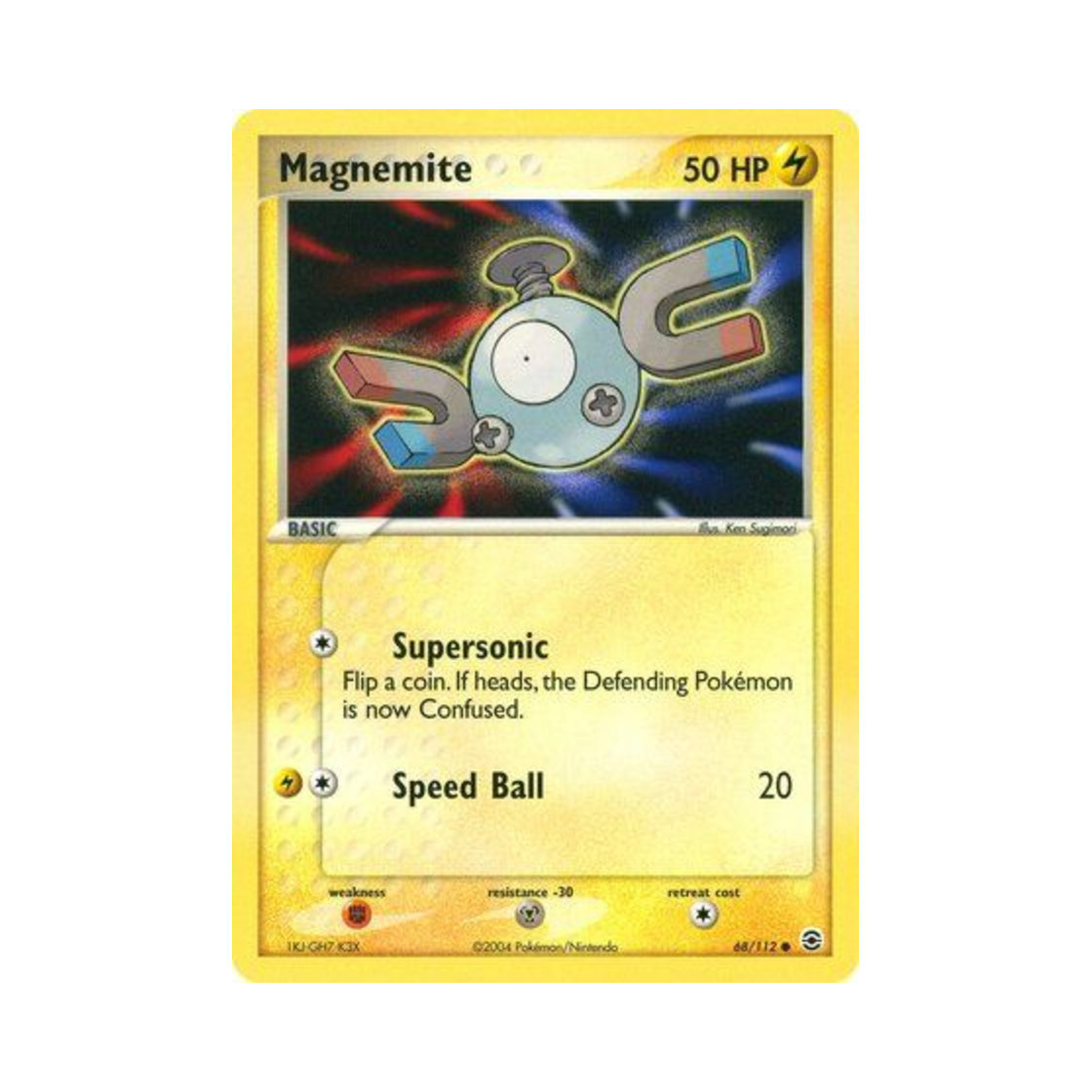 포켓몬 TCG 코일 C EX 파이어레드 & 리프그린 (영문판)(Pokemon TCG Magnemite C EX FireRed & LeafGreen (English Ver.)) - 1