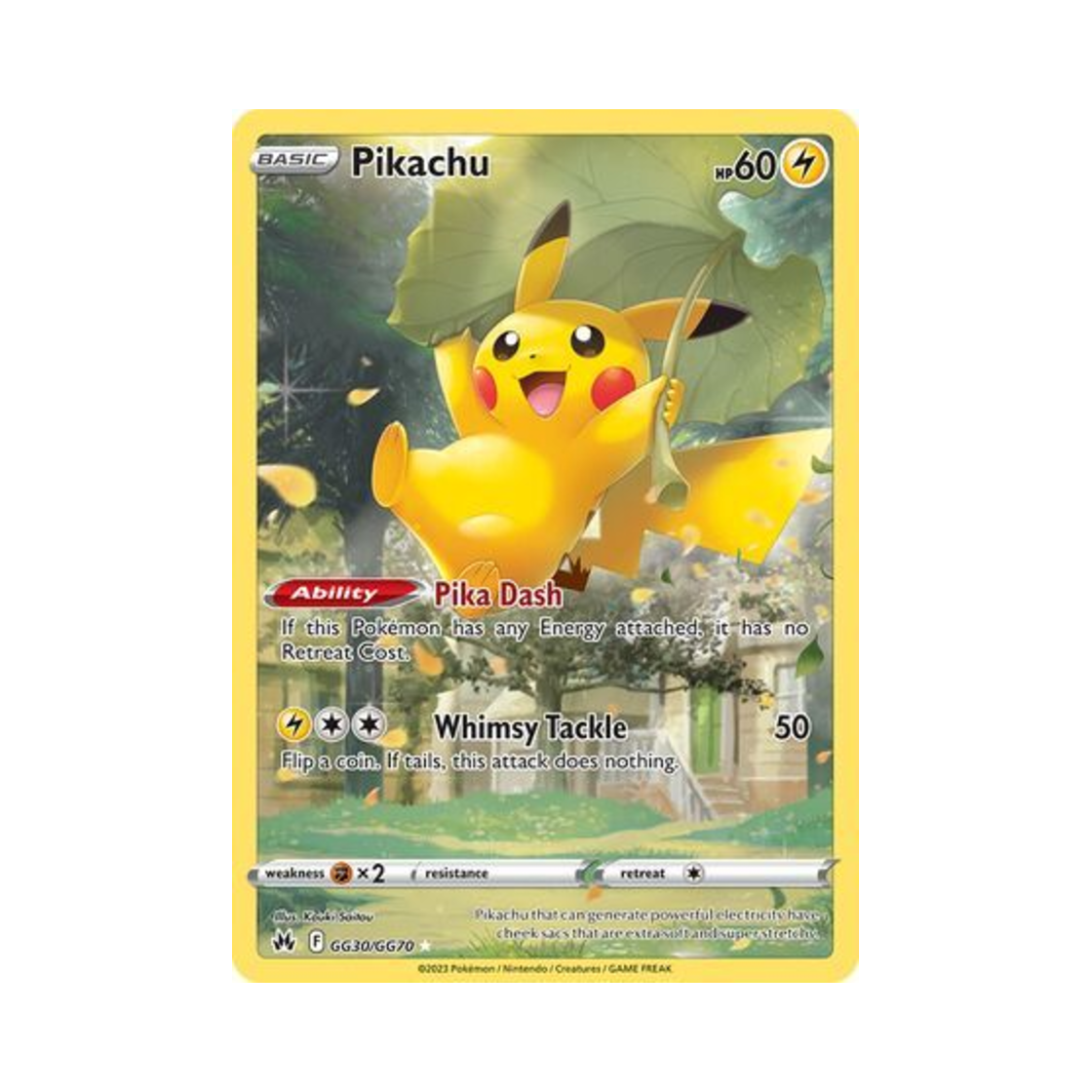 포켓몬 TCG 피카츄 R 크라운 제니스 (영문판)(Pokemon TCG Pikachu R Crown Zenith (English Ver.)) - 1