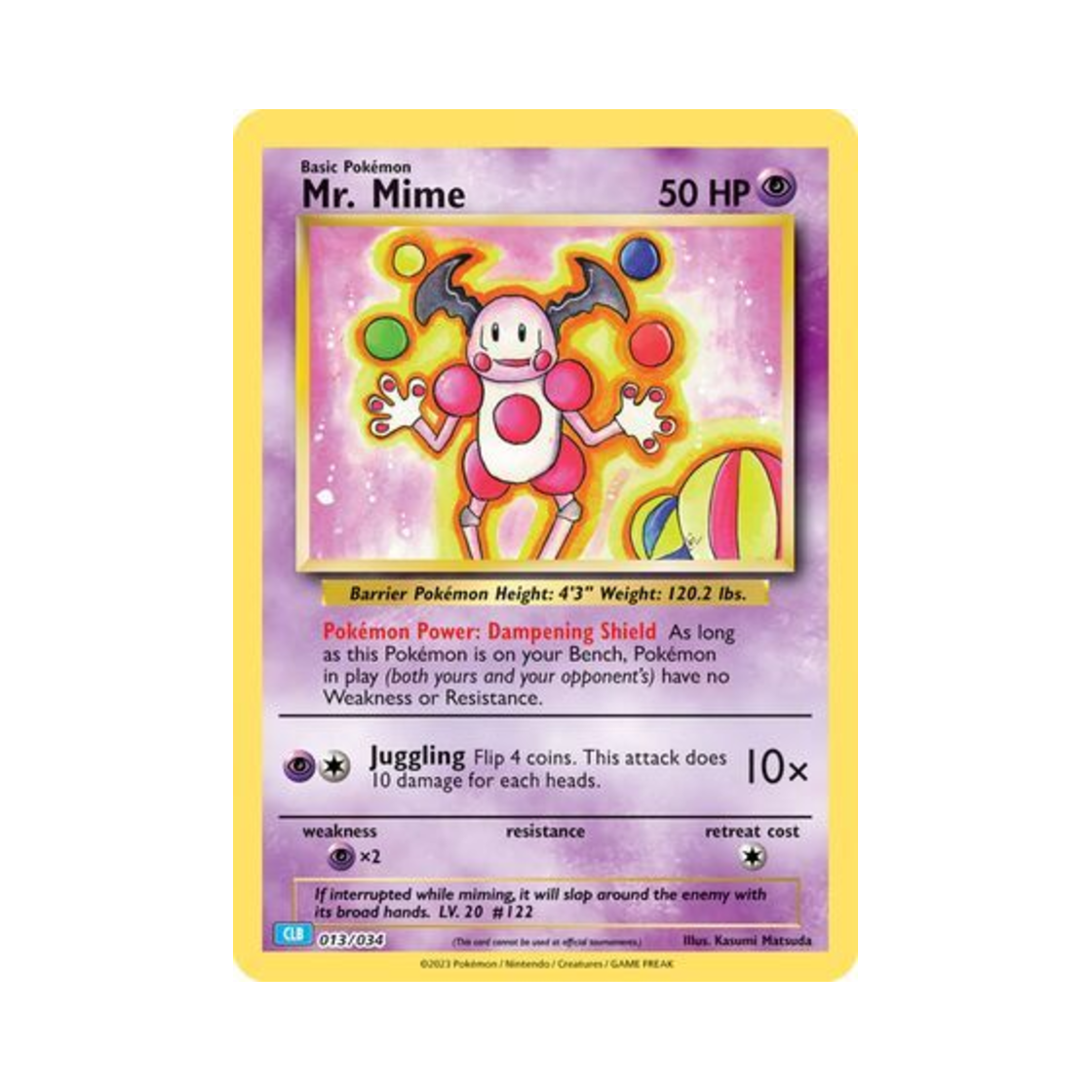 포켓몬 TCG 마임맨 포켓몬 TCG 클래식 (영문판)(Pokemon TCG Mr. Mime Pokemon TCG Classic (English Ver.)) - 1