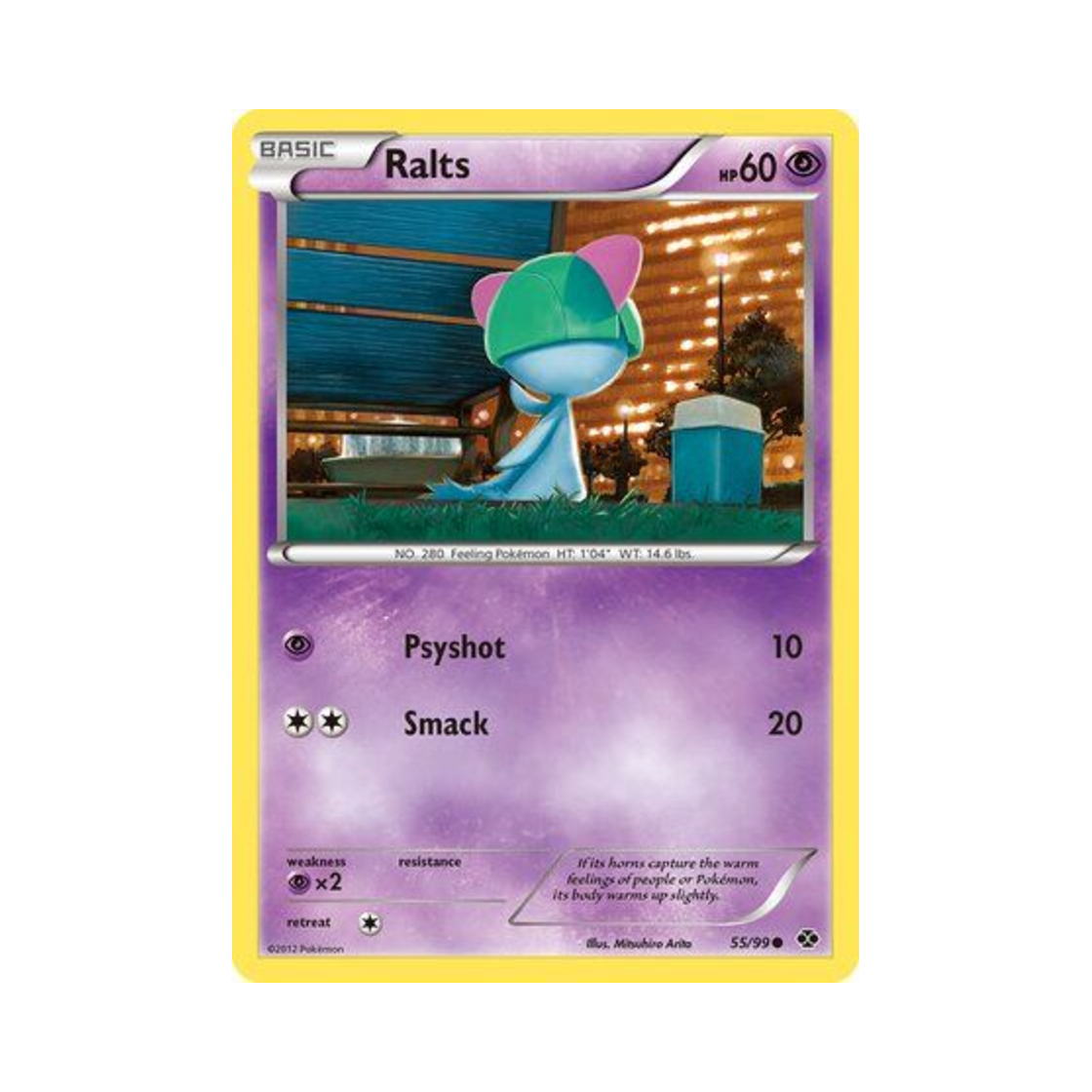 포켓몬 TCG 랄토스 C 넥스트 데스티니스 (영문판)(Pokemon TCG Ralts C Next Destinies (English Ver.)) - 1