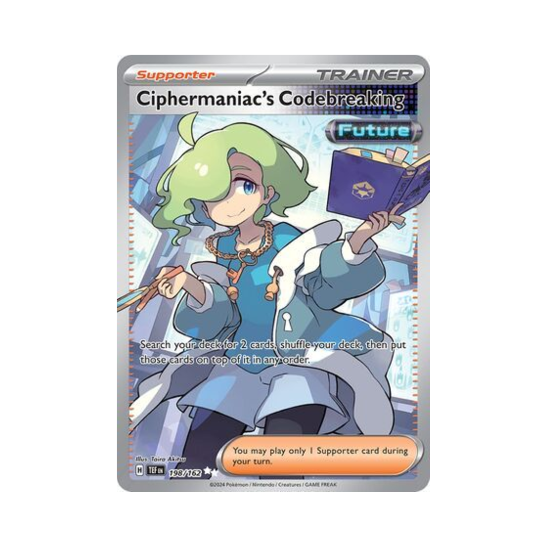 포켓몬 TCG 암호매니아의 해독 UR 템포럴 포시스 (영문판)(Pokemon TCG Ciphermaniac's Codebreaking UR Temporal Forces (English Ver.)) - 1