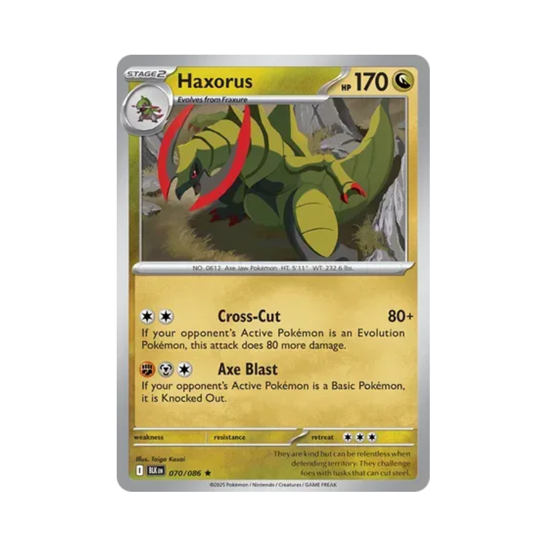 포켓몬 TCG 액스라이즈 R 블랙볼트 (영문판)(Pokemon TCG Haxorus R Black Bolt (English Ver.)) - 1