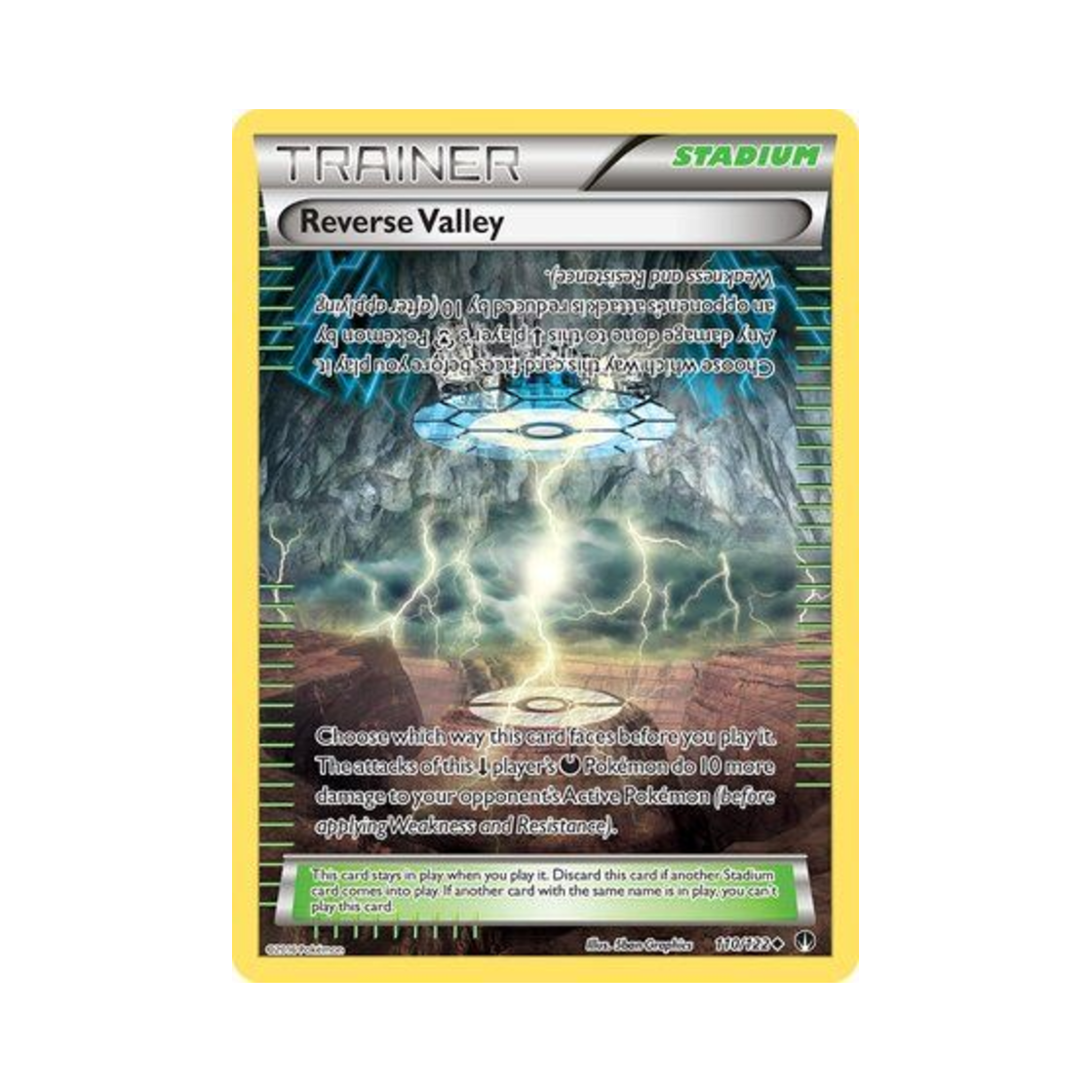 pokemon editor card Amazon.com: Pokemon - Reverse Valley (110/122) - XY Breakpoint main image 0