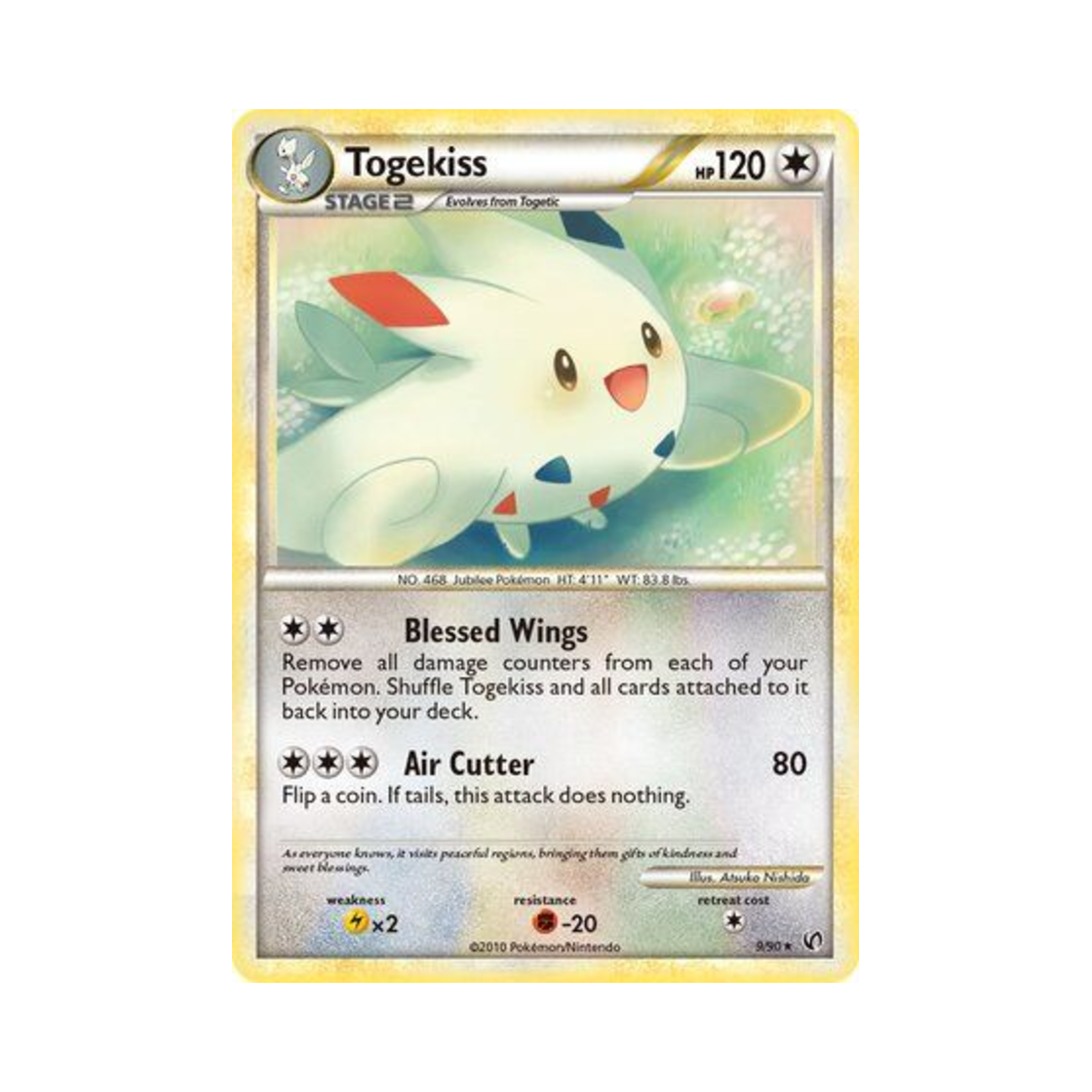 포켓몬 TCG 토게키스 RH 언던티드 (영문판)(Pokemon TCG Togekiss RH Undaunted (English Ver.)) - 1