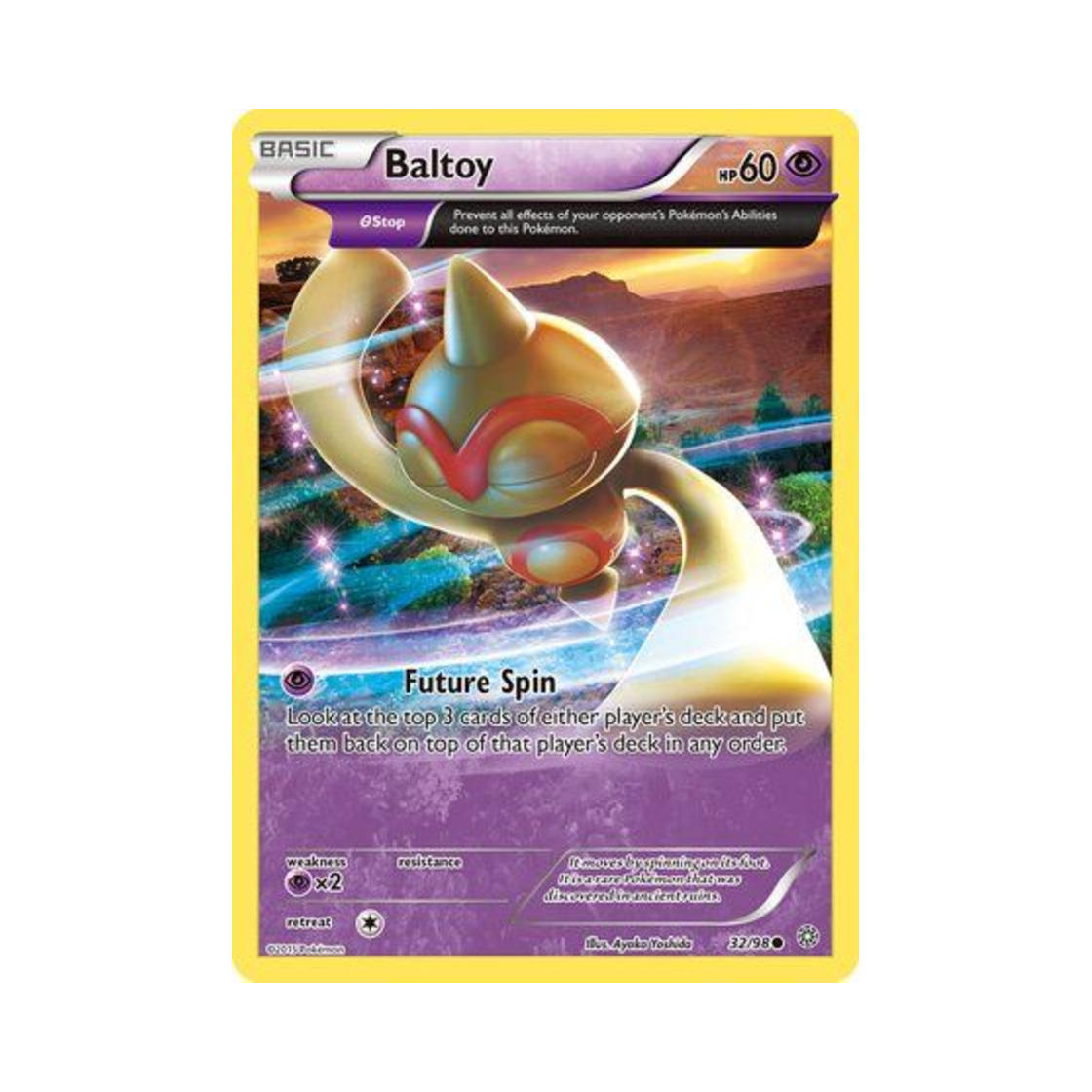 포켓몬 TCG 오뚝군 C 에인션트 오리진스 (영문판)(Pokemon TCG Baltoy C Ancient Origins (English Ver.)) - 1