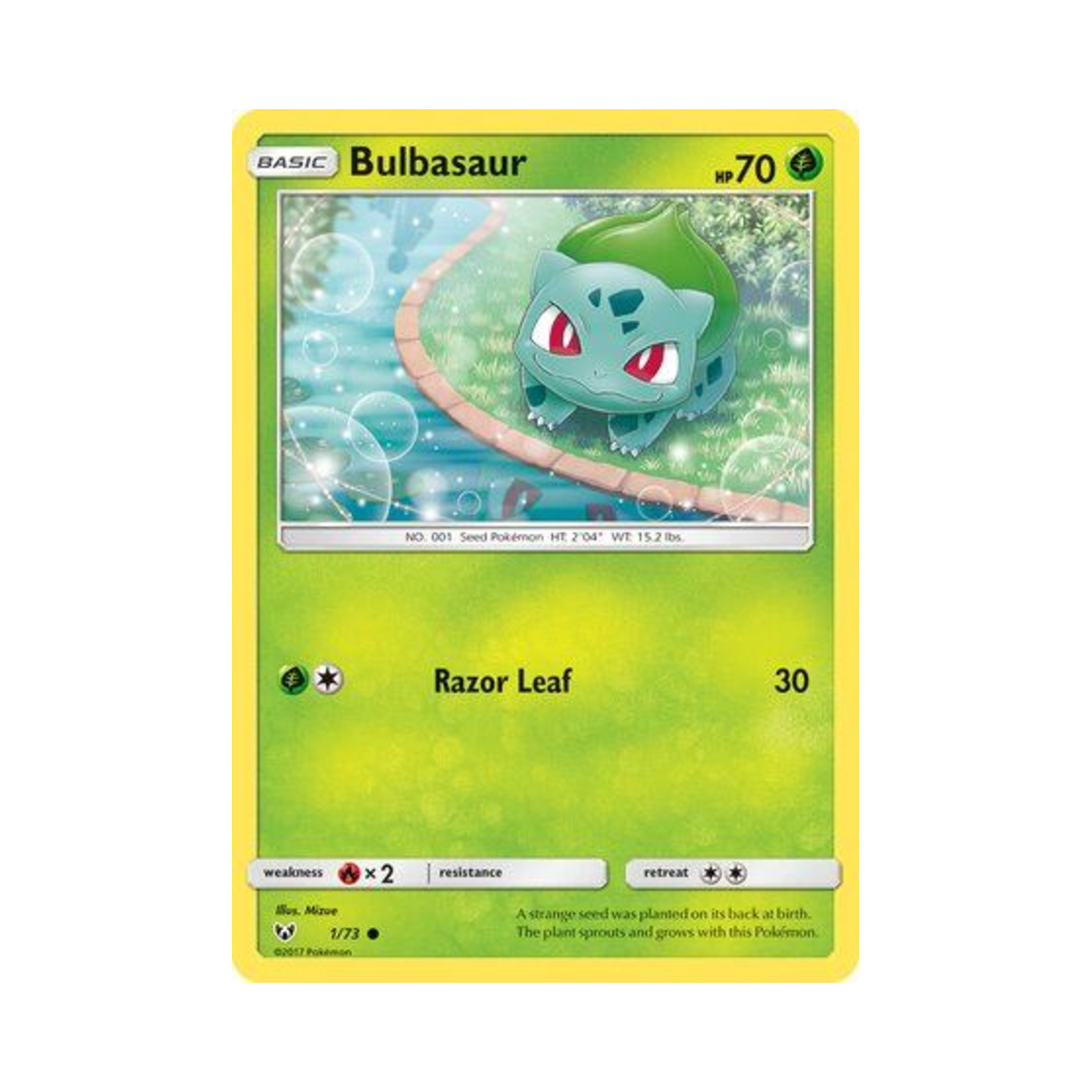 포켓몬 TCG 이상해씨 C 샤이닝 레전즈 (영문판)(Pokemon TCG Bulbasaur C Shining Legends (English Ver.))