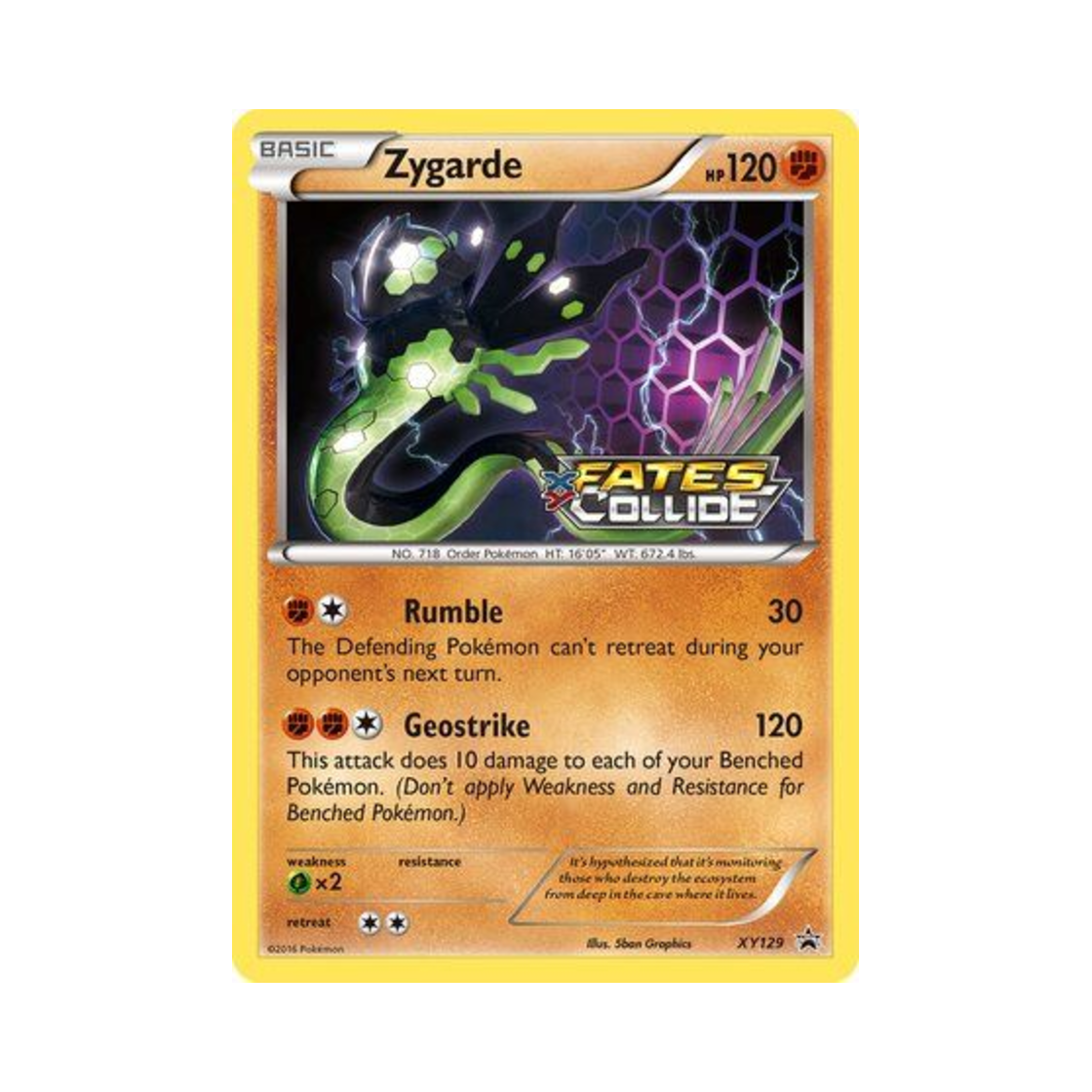 포켓몬 TCG 지가르데 P XY 프로모 카드 (영문판)(Pokemon TCG Zygarde P XY Promos (English Ver.)) - 1