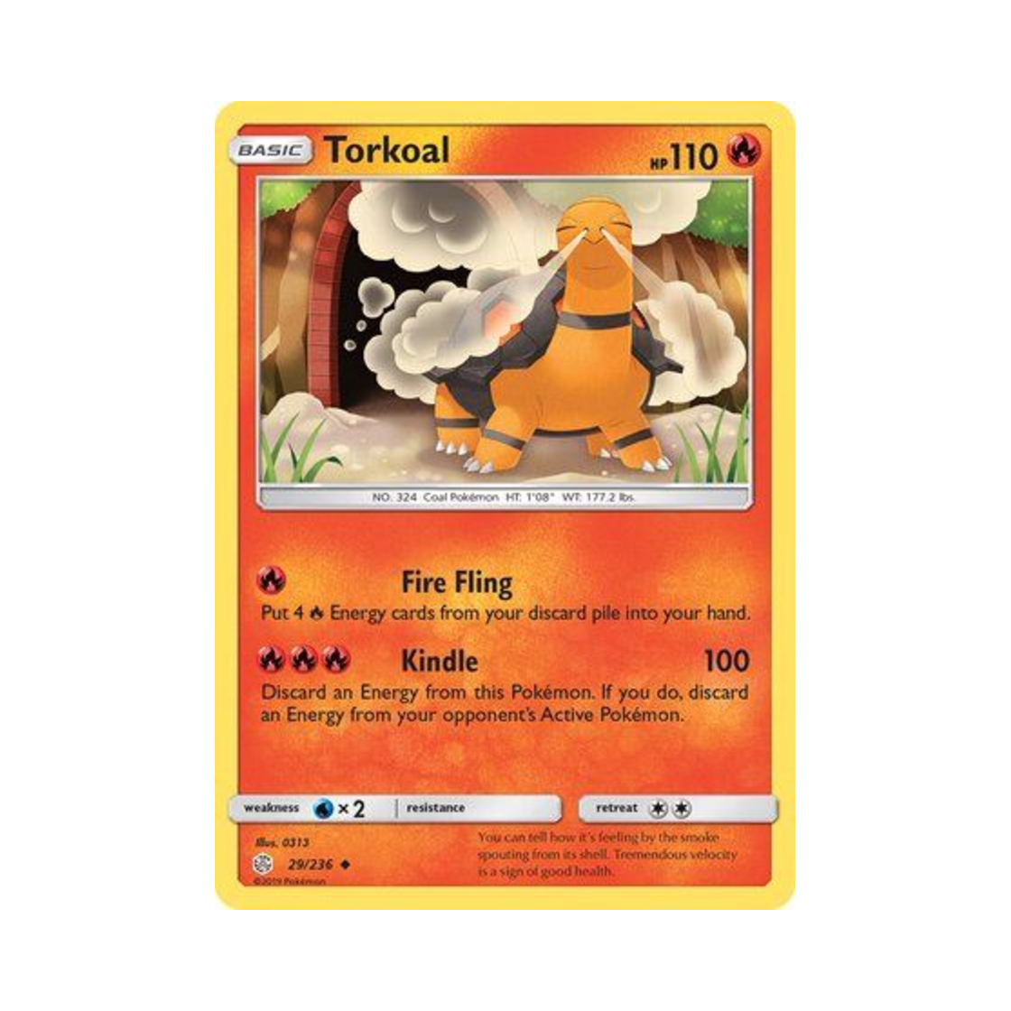 포켓몬 TCG 코터스 U 코스믹 이클립스 (영문판)(Pokemon TCG Torkoal U Cosmic Eclipse (English Ver.)) - 1