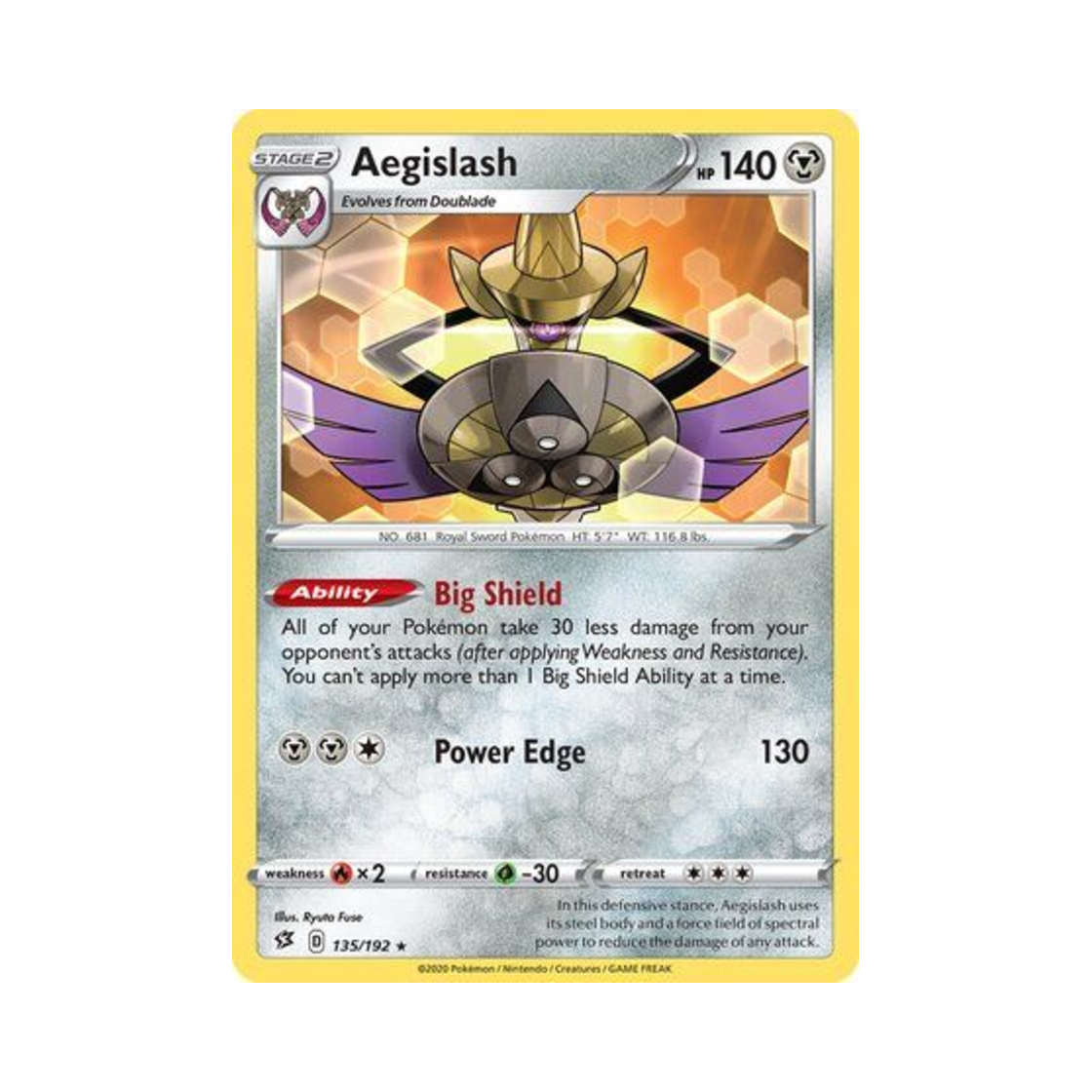 포켓몬 TCG 킬가르도 R 레벌 크래시 (영문판)(Pokemon TCG Aegislash R Rebel Clash (English Ver.)) - 1