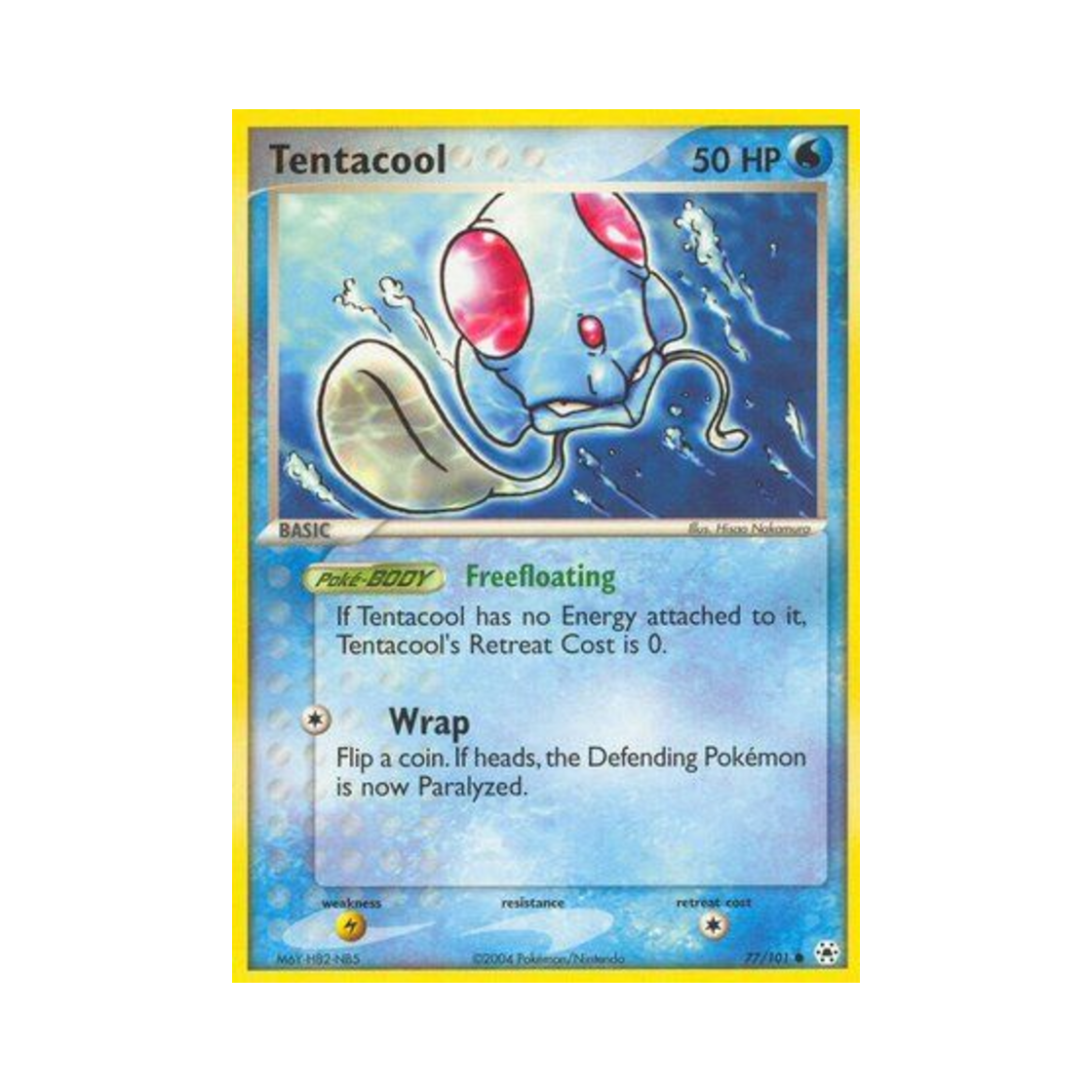 포켓몬 TCG 왕눈해 C EX 히든 레전드 (영문판)(Pokemon TCG Tentacool C EX Hidden Legends (English Ver.))