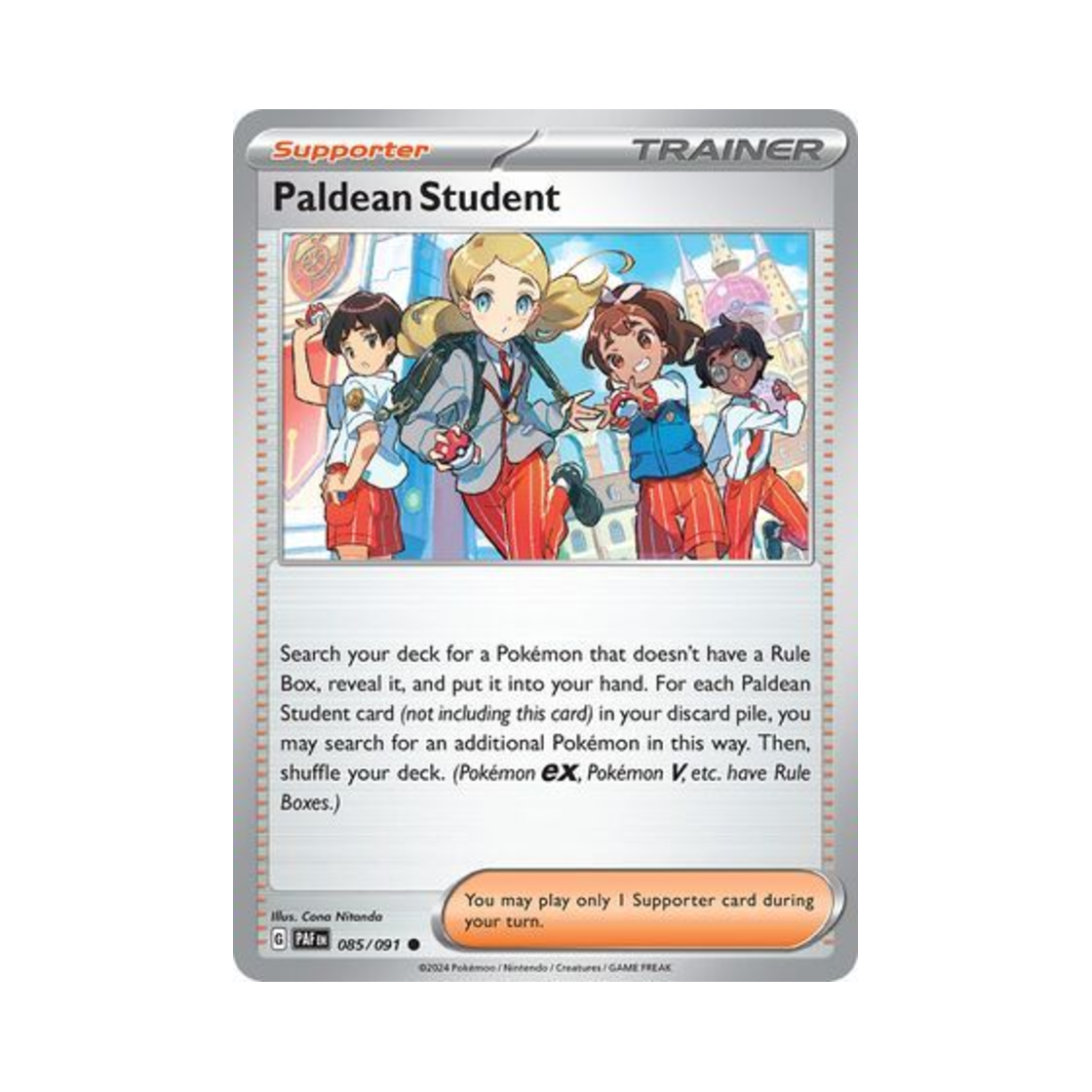 포켓몬 TCG 팔데아의 학생 C 팔데아 페이트 (영문판)(Pokemon TCG Paldean Student C Paldean Fates (English Ver.)) - 1