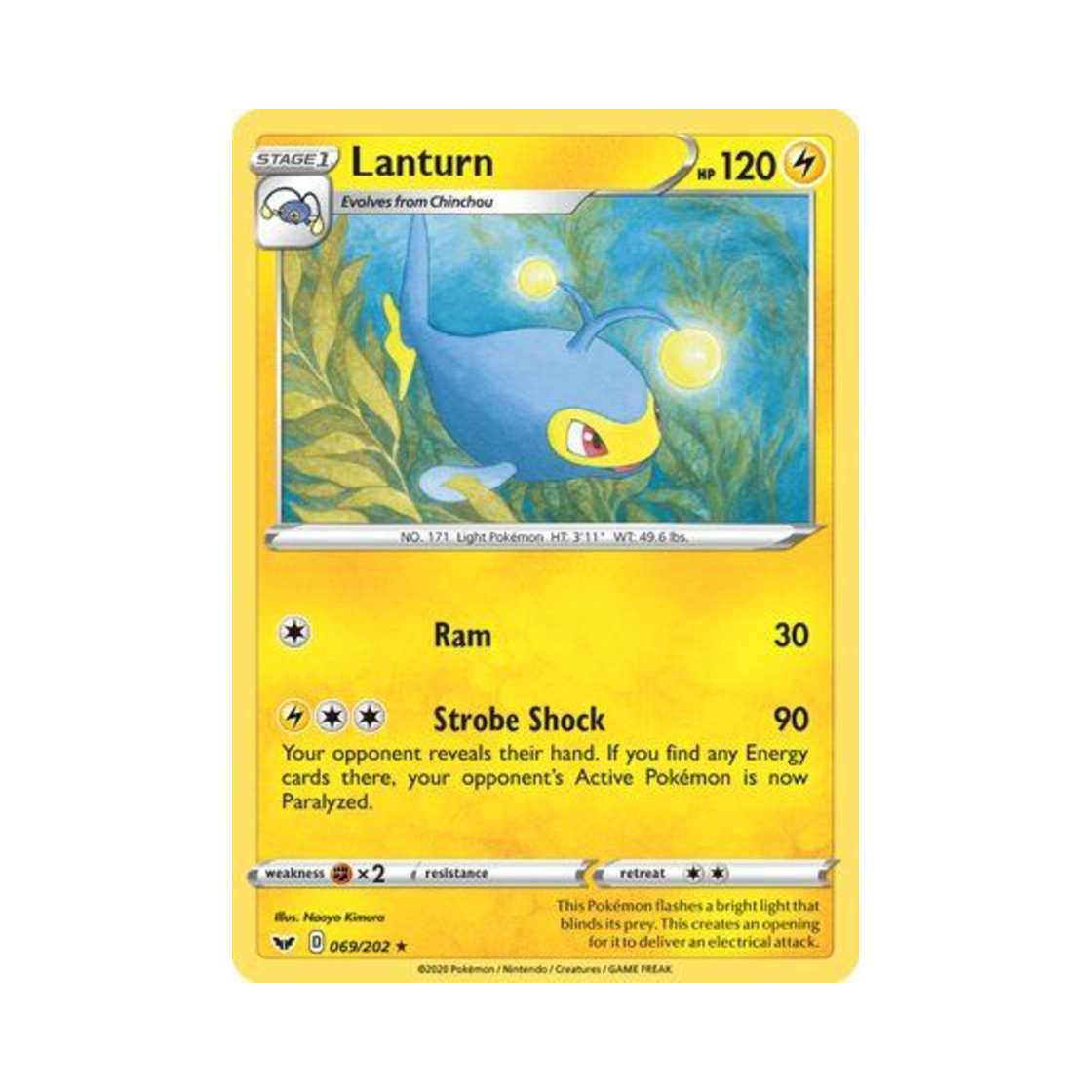 포켓몬 TCG 랜턴 R 소드 & 실드 (영문판)(Pokemon TCG Lanturn R Sword & Shield (English Ver.)) - 1