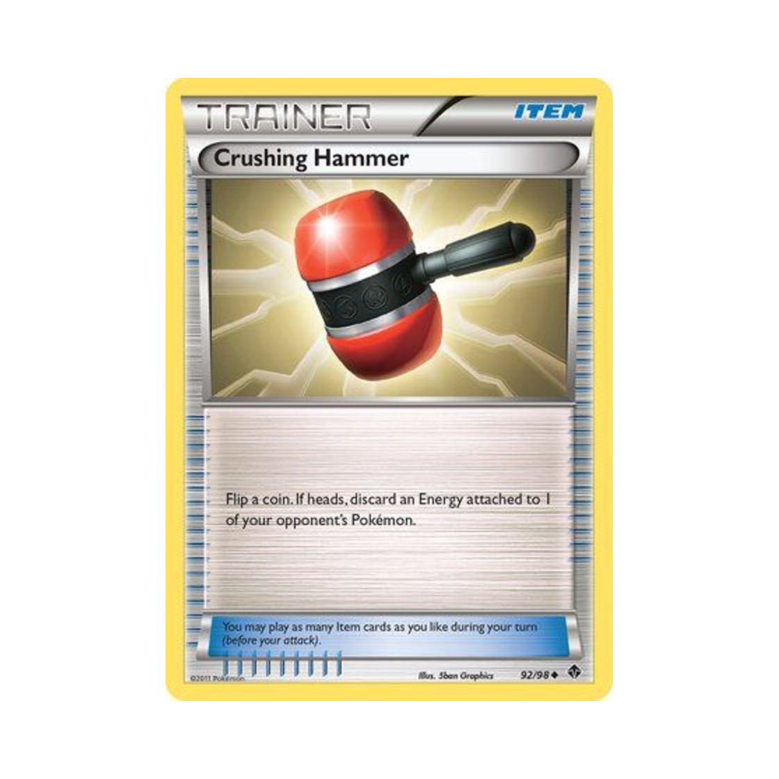 EPO92/98 Pokemon TCG Crushing Hammer U Emerging Powers (English Ver.)