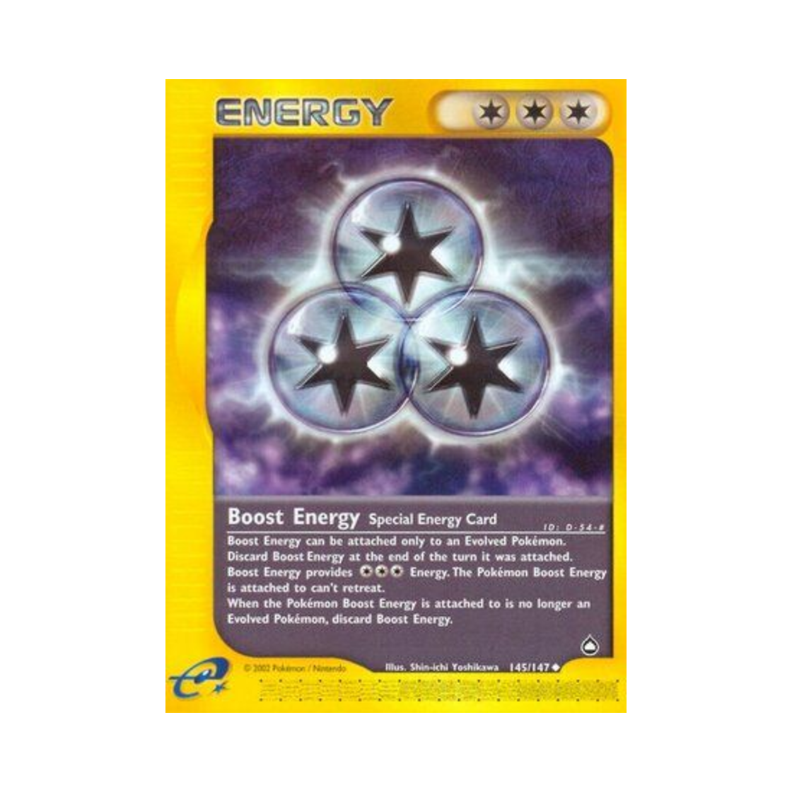 포켓몬 TCG 부스트 에너지 U 아쿠아폴리스 (영문판)(Pokemon TCG Boost Energy U Aquapolis (English Ver.)) - 1
