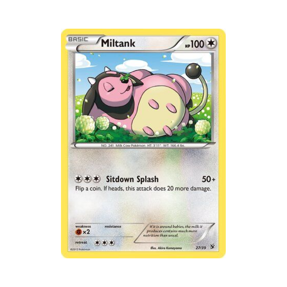 포켓몬 TCG 밀탱크 칼로스 스타터 세트 (영문판)(Pokemon TCG Miltank Kalos Starter Set (English Ver.))