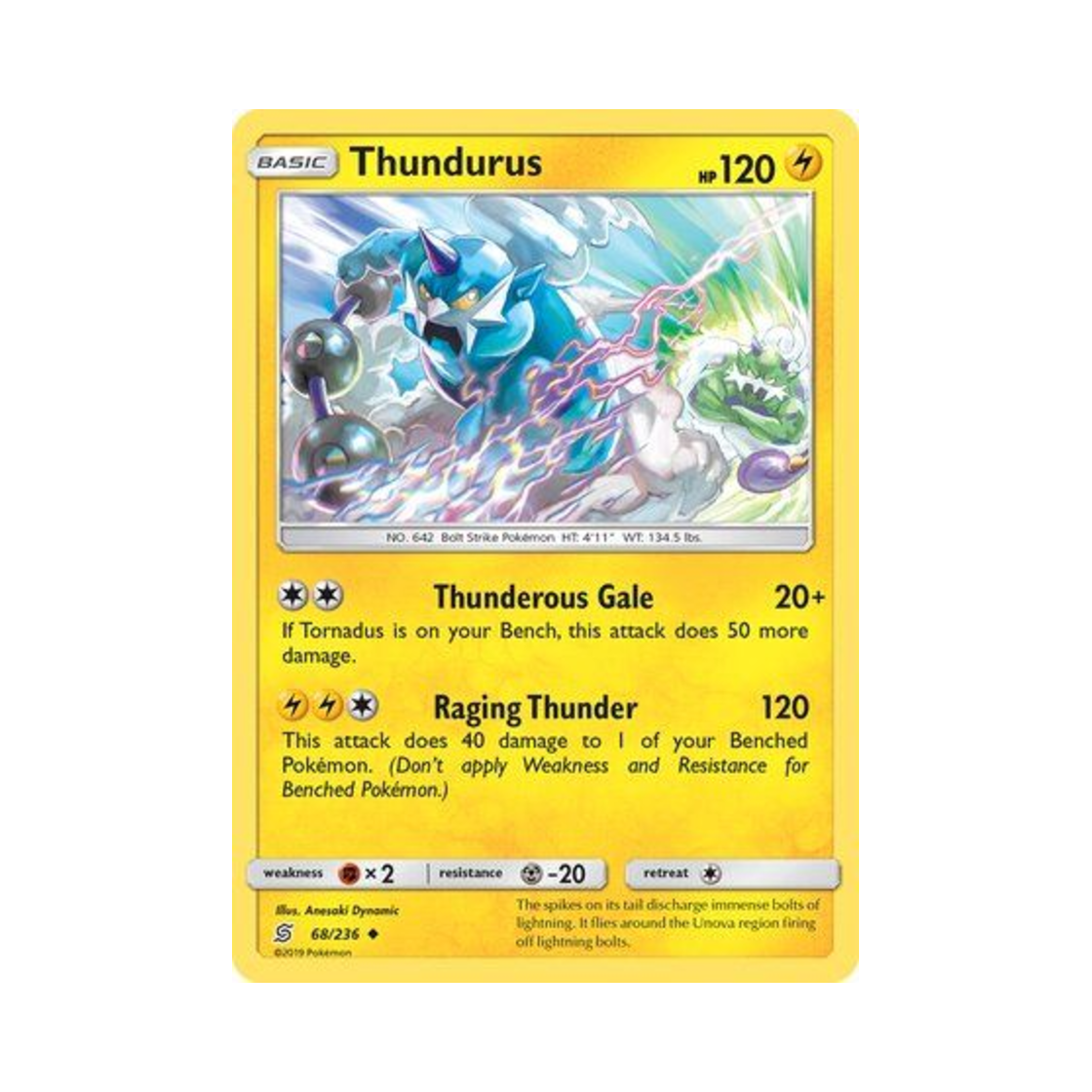 포켓몬 TCG 볼트로스 U 유니파이드 마인즈 (영문판)(Pokemon TCG Thundurus U Unified Minds (English Ver.)) - 1
