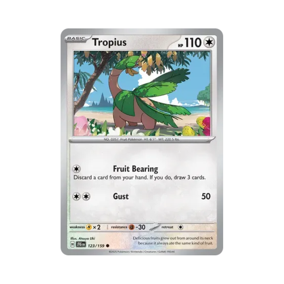 포켓몬 TCG 트로피우스 C 저니 투게더 (영문판)(Pokemon TCG Tropius C Journey Together (English Ver.))