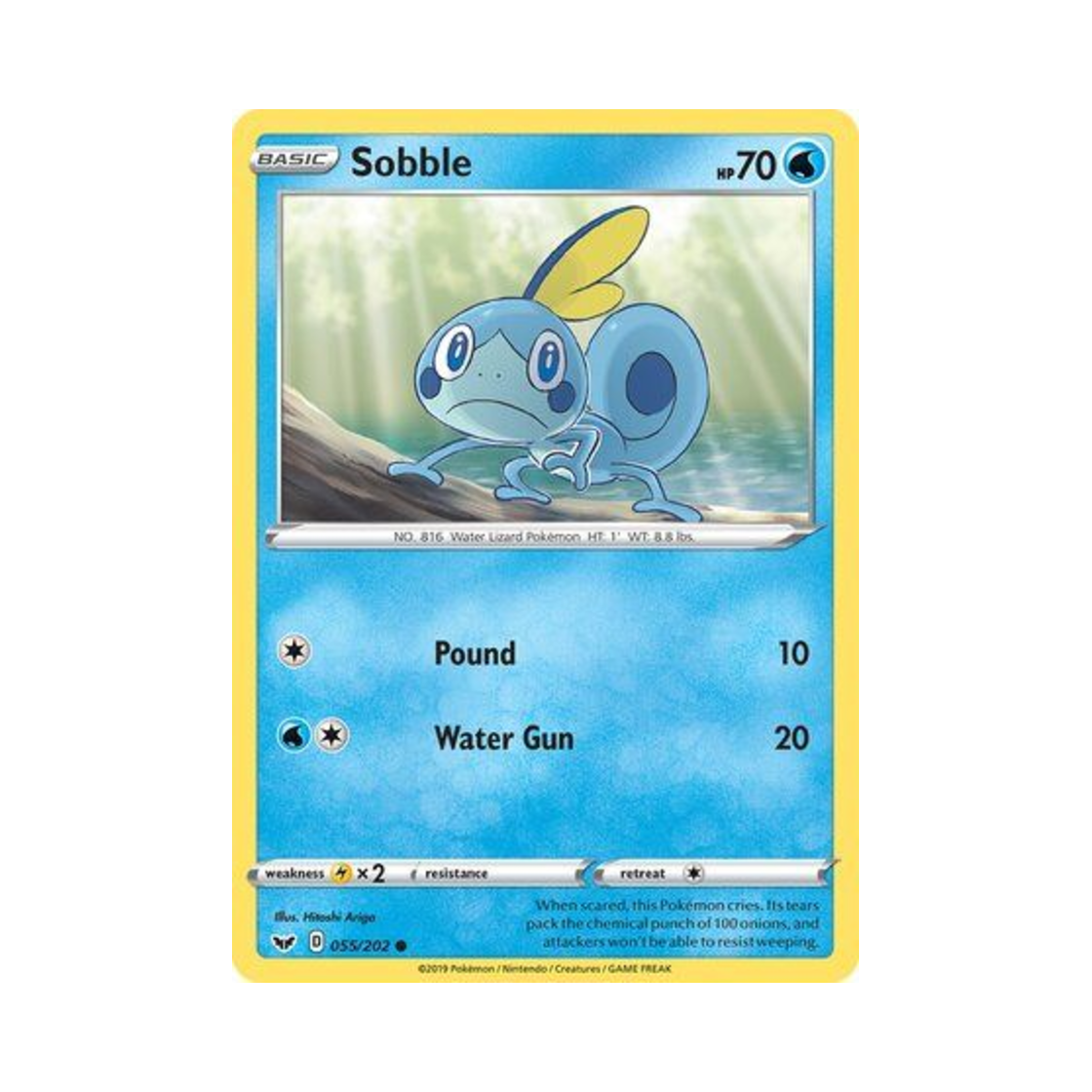 포켓몬 TCG 울머기 C 소드 & 실드 (영문판)(Pokemon TCG Sobble C Sword & Shield (English Ver.)) - 1